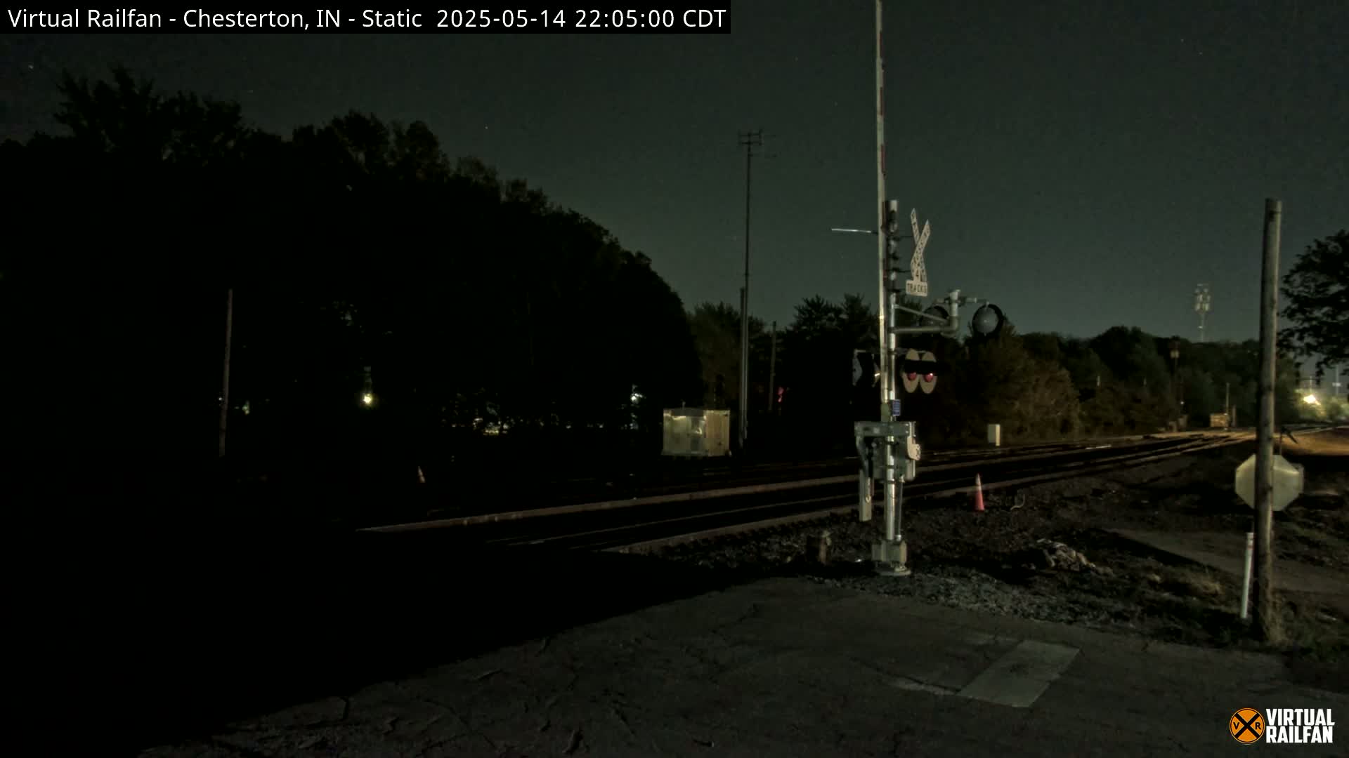 Chesterton Railroad Crossing Porter Junction Live Cam - Chesterton, Porter, Indiana, USA