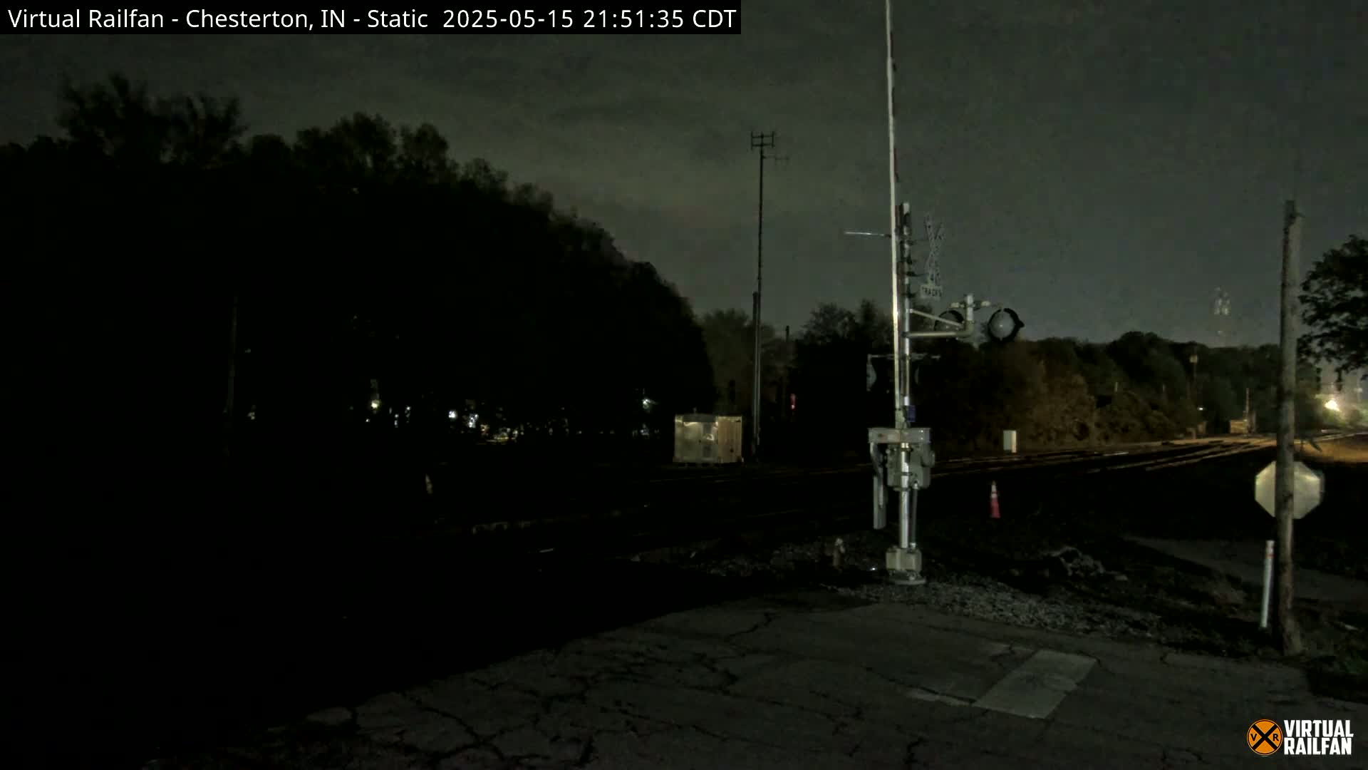 Chesterton Railroad Crossing Porter Junction Live Cam - Chesterton, Porter, Indiana, USA