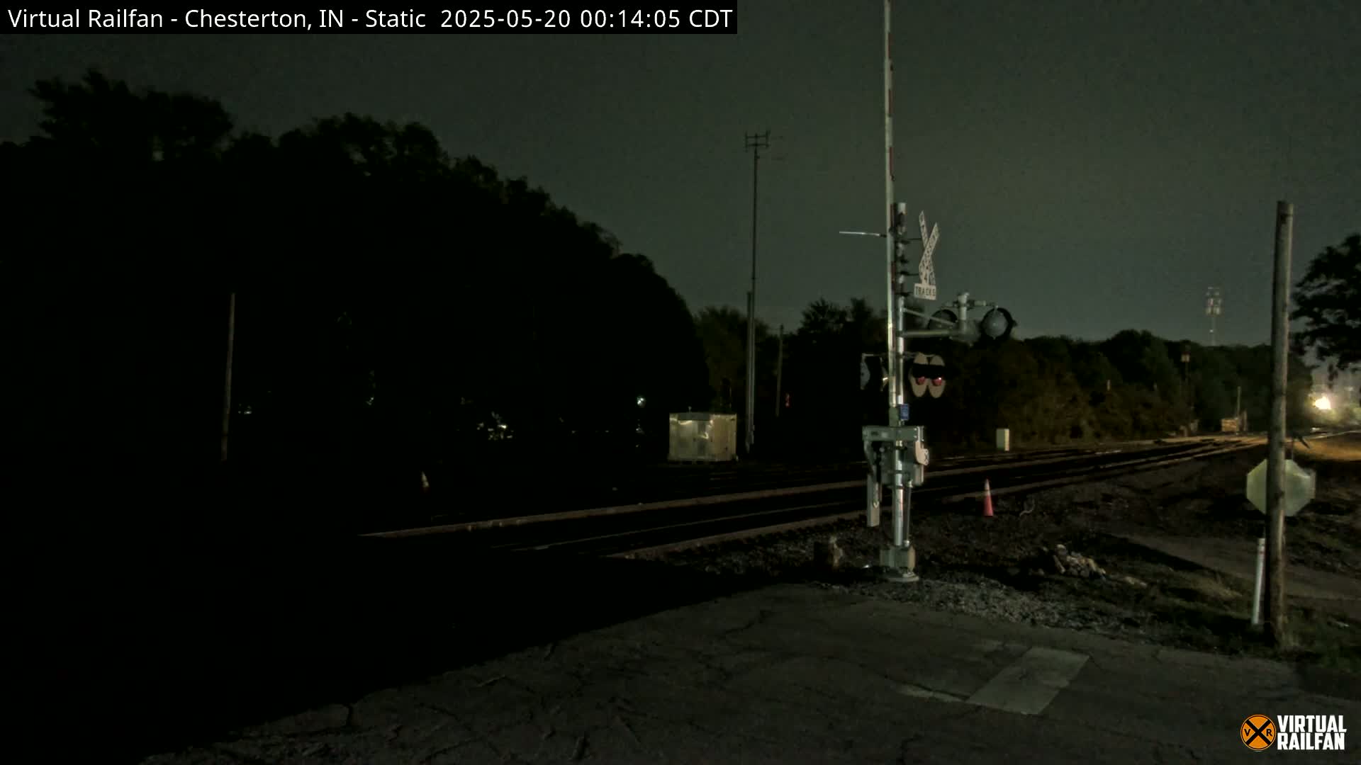 Chesterton Railroad Crossing Porter Junction Live Cam - Chesterton, Porter, Indiana, USA