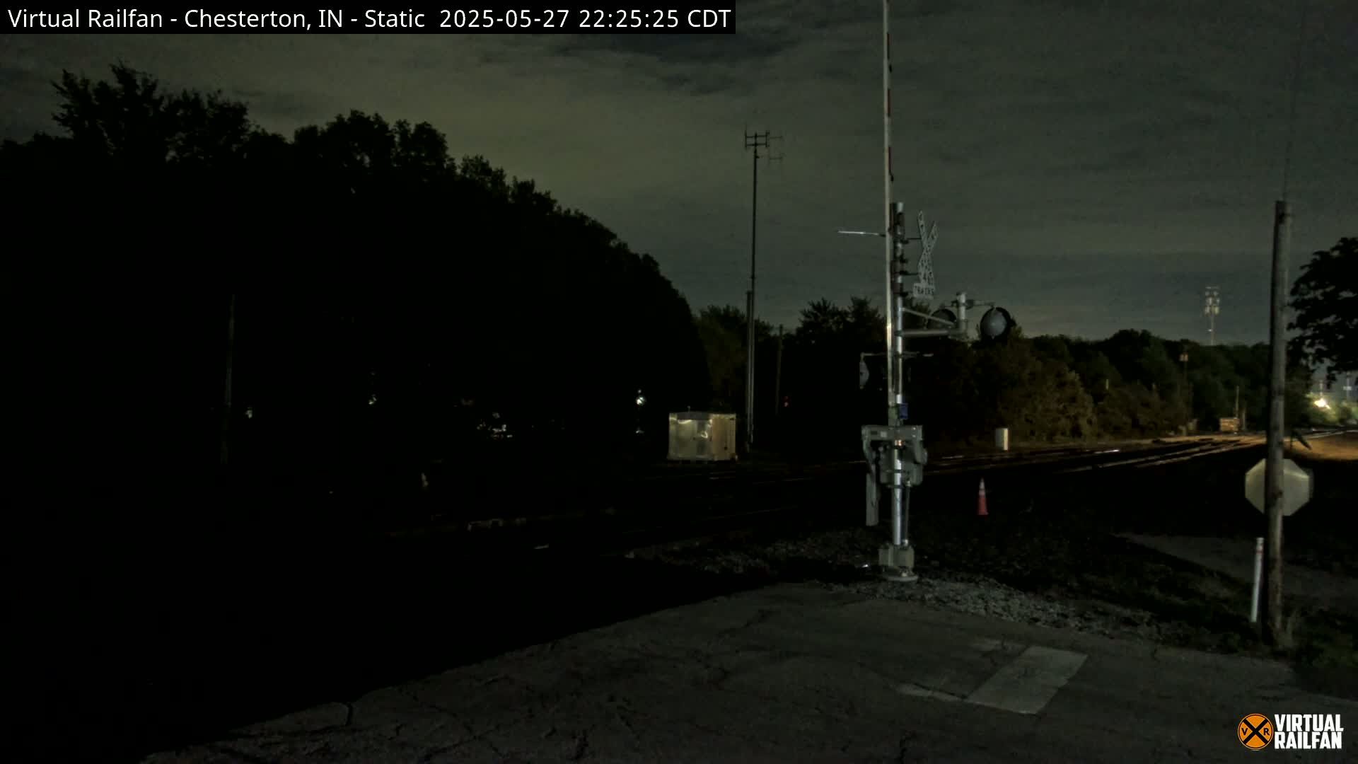 Chesterton Railroad Crossing Porter Junction Live Cam - Chesterton, Porter, Indiana, USA