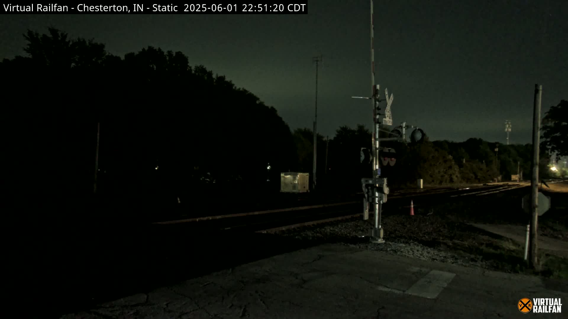 Chesterton Railroad Crossing Porter Junction Live Cam - Chesterton, Porter, Indiana, USA