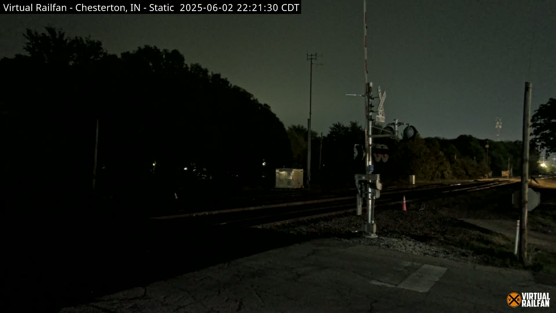 Chesterton Railroad Crossing Porter Junction Live Cam - Chesterton, Porter, Indiana, USA
