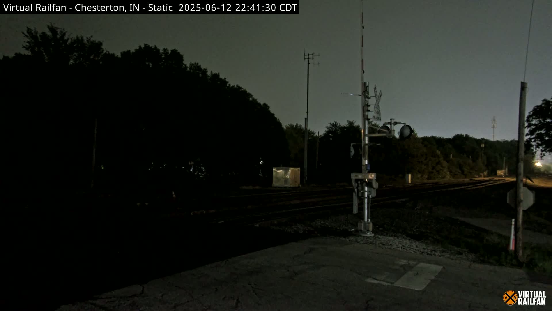 Chesterton Railroad Crossing Porter Junction Live Cam - Chesterton, Porter, Indiana, USA
