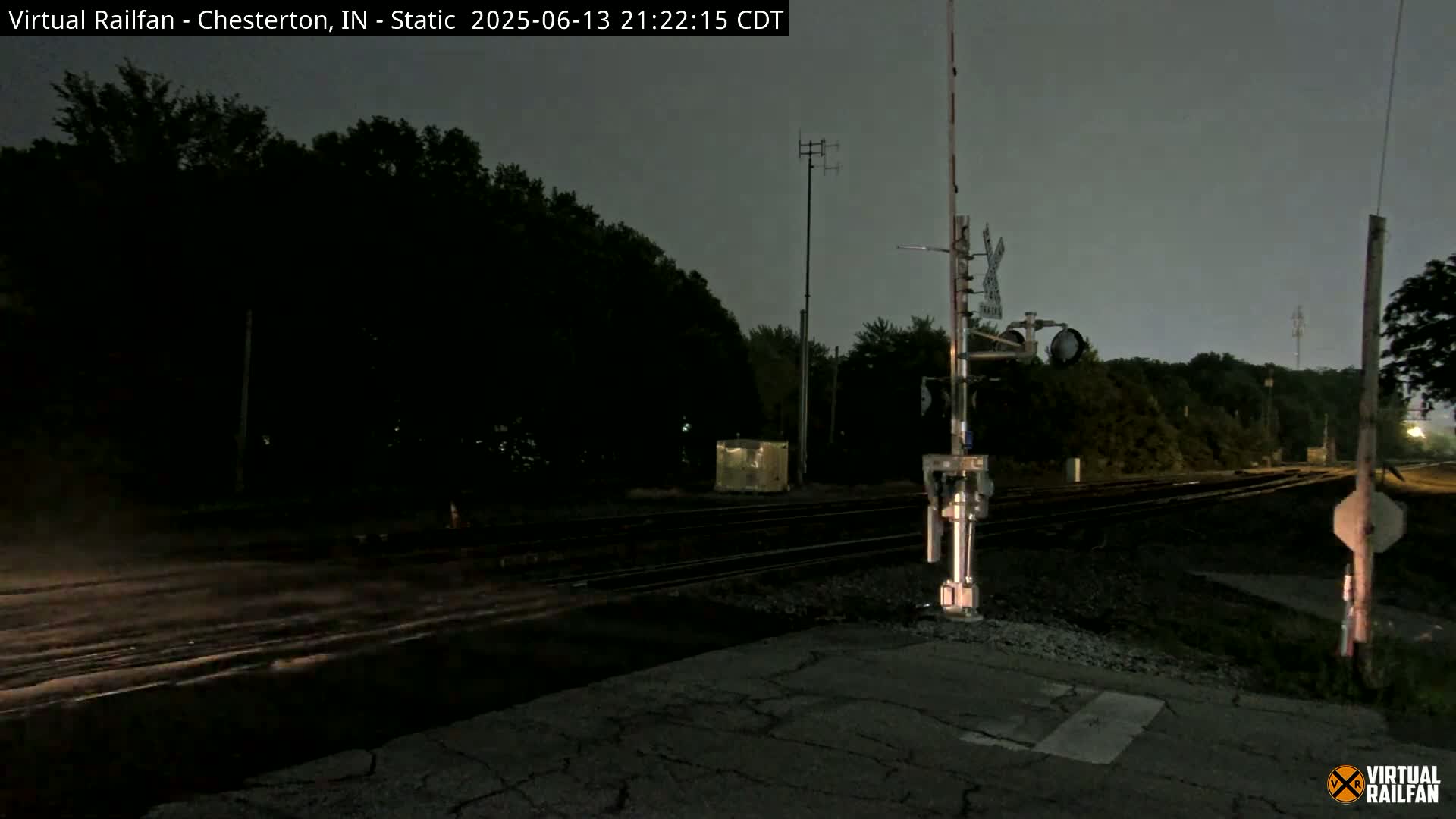 Chesterton Railroad Crossing Porter Junction Live Cam - Chesterton, Porter, Indiana, USA