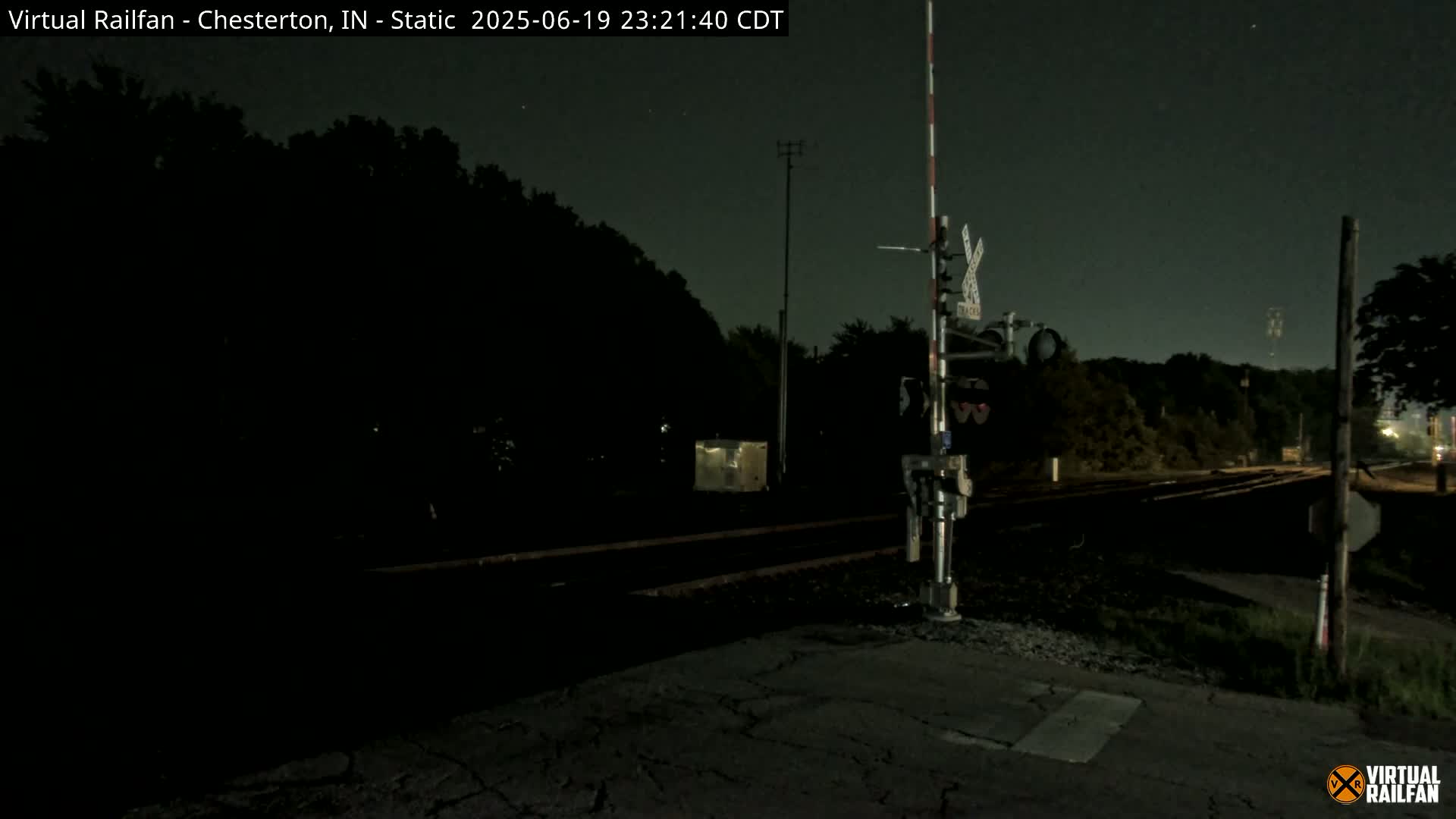 Chesterton Railroad Crossing Porter Junction Live Cam - Chesterton, Porter, Indiana, USA