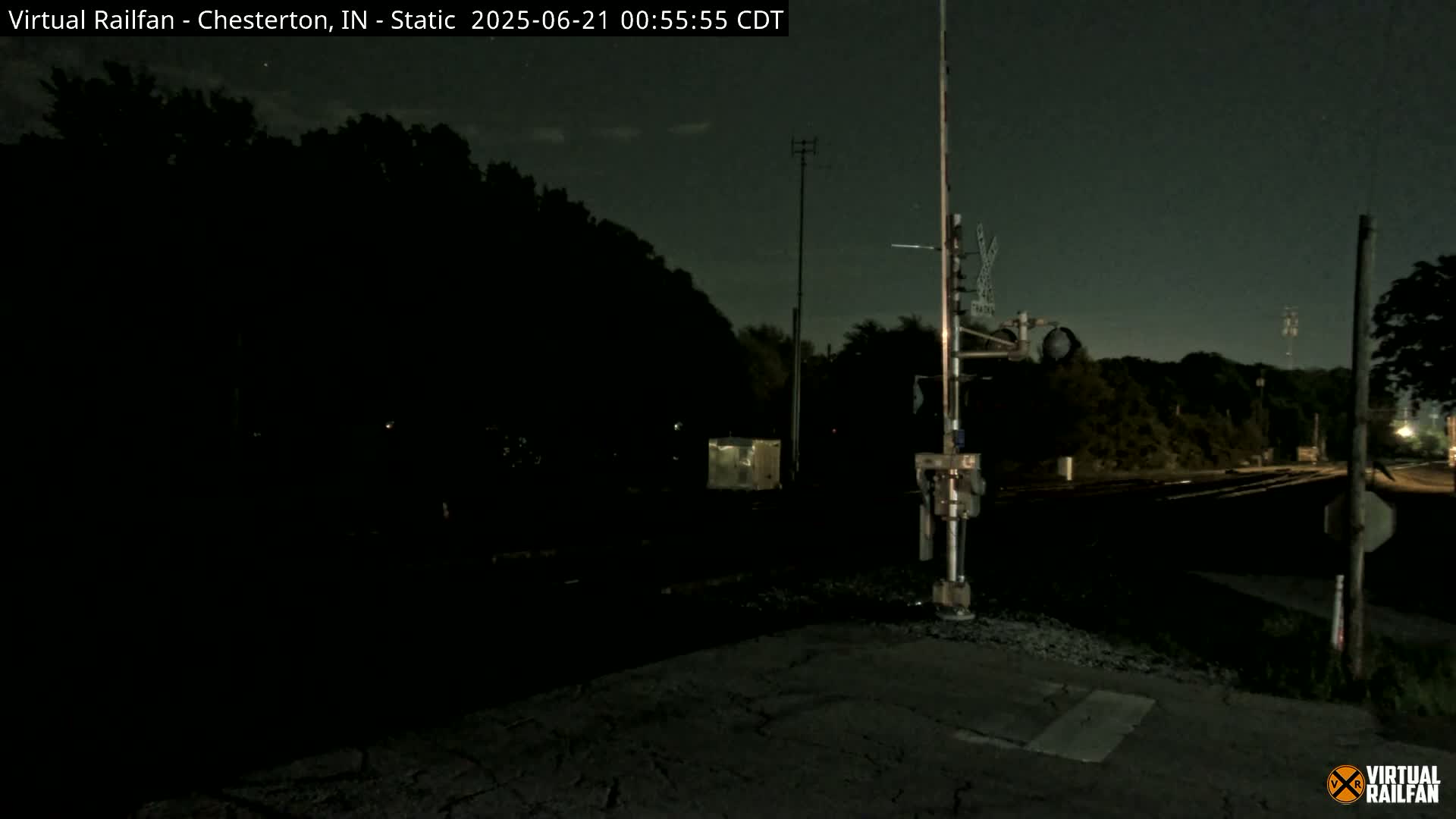 Chesterton Railroad Crossing Porter Junction Live Cam - Chesterton, Porter, Indiana, USA