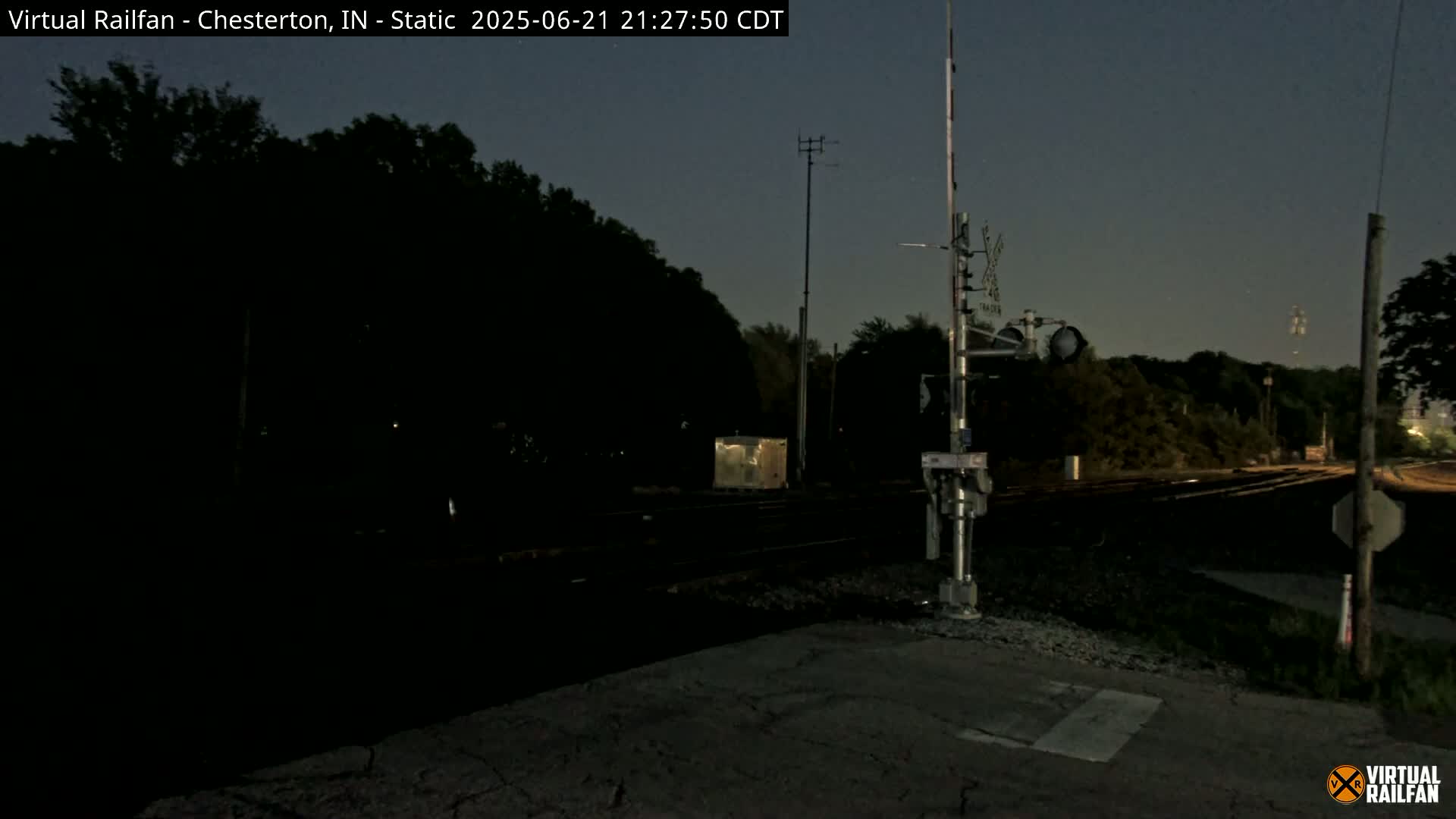 Chesterton Railroad Crossing Porter Junction Live Cam - Chesterton, Porter, Indiana, USA