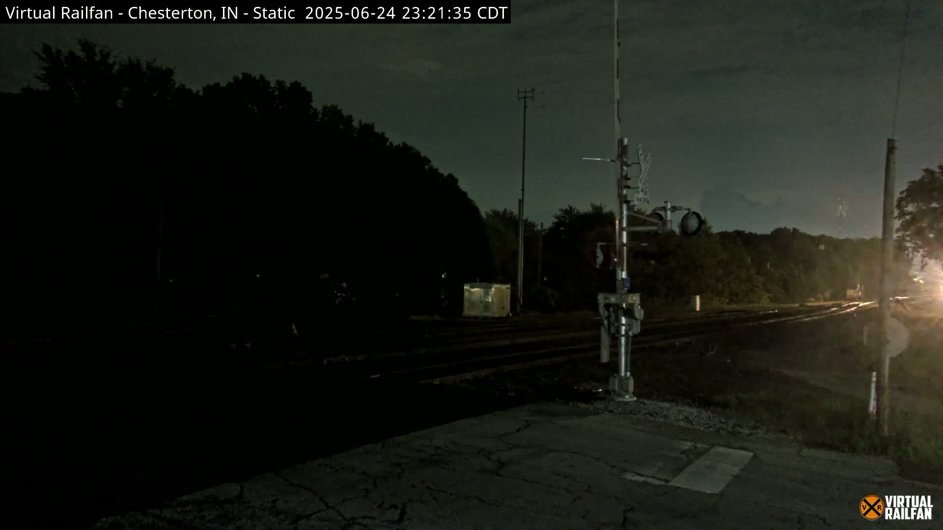 Chesterton Railroad Crossing Porter Junction Live Cam - Chesterton, Porter, Indiana, USA