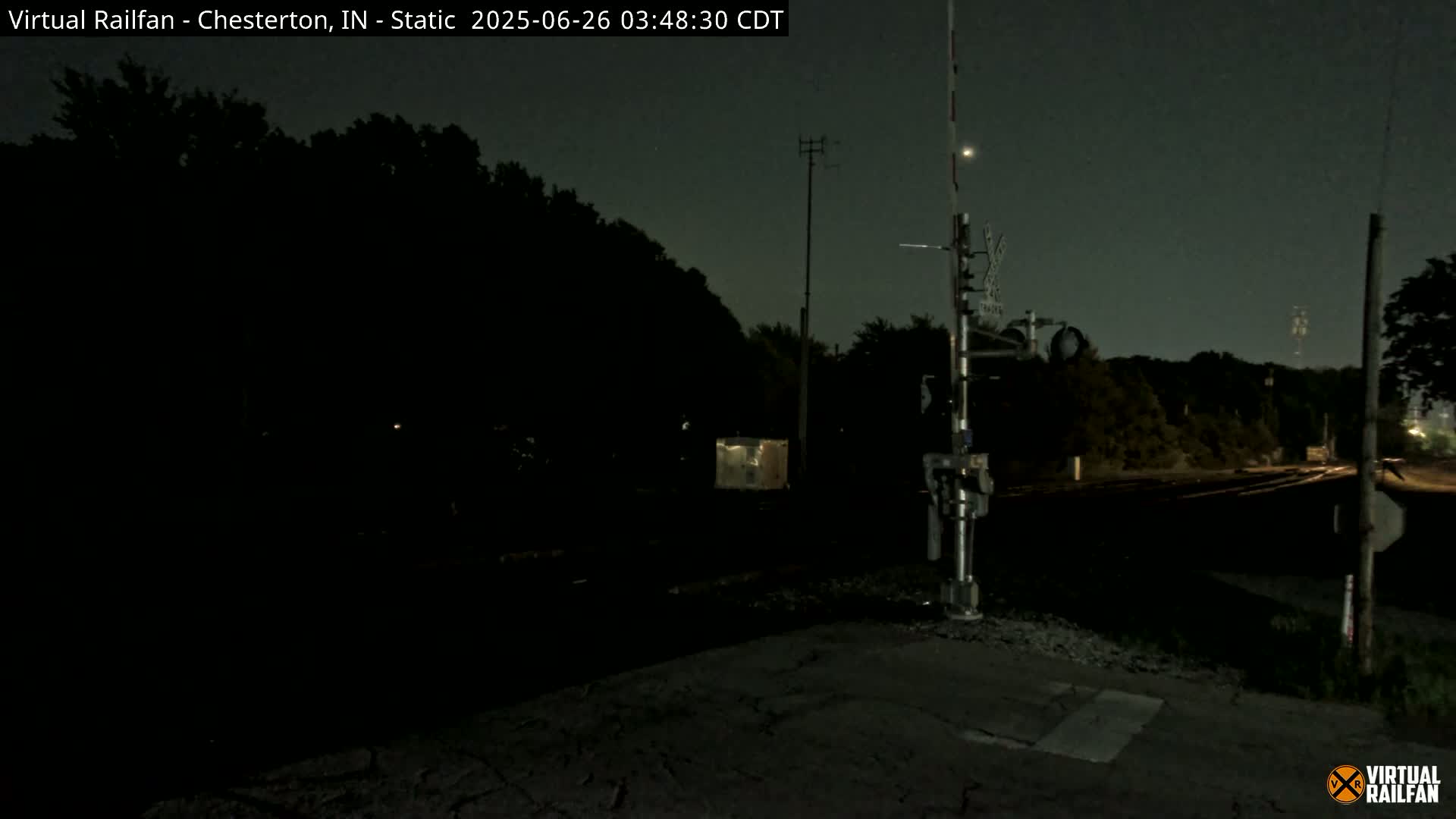 Chesterton Railroad Crossing Porter Junction Live Cam - Chesterton, Porter, Indiana, USA