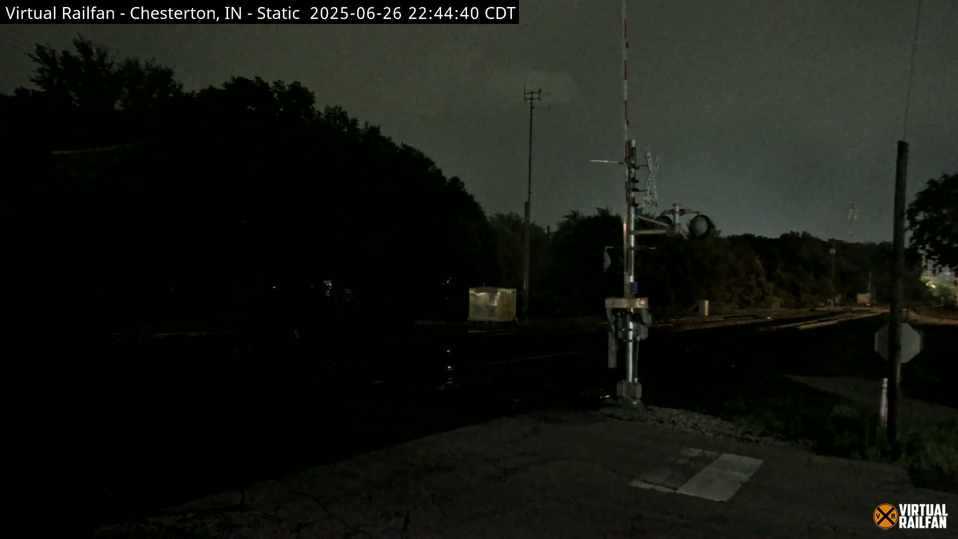 Chesterton Railroad Crossing Porter Junction Live Cam - Chesterton, Porter, Indiana, USA