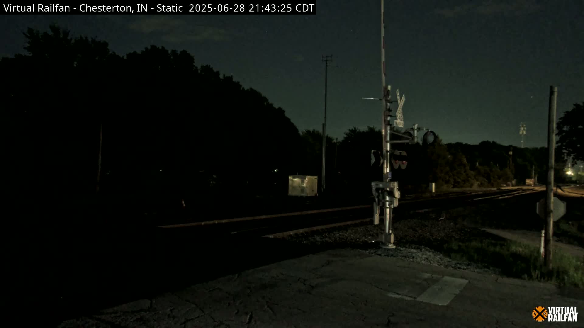 Chesterton Railroad Crossing Porter Junction Live Cam - Chesterton, Porter, Indiana, USA