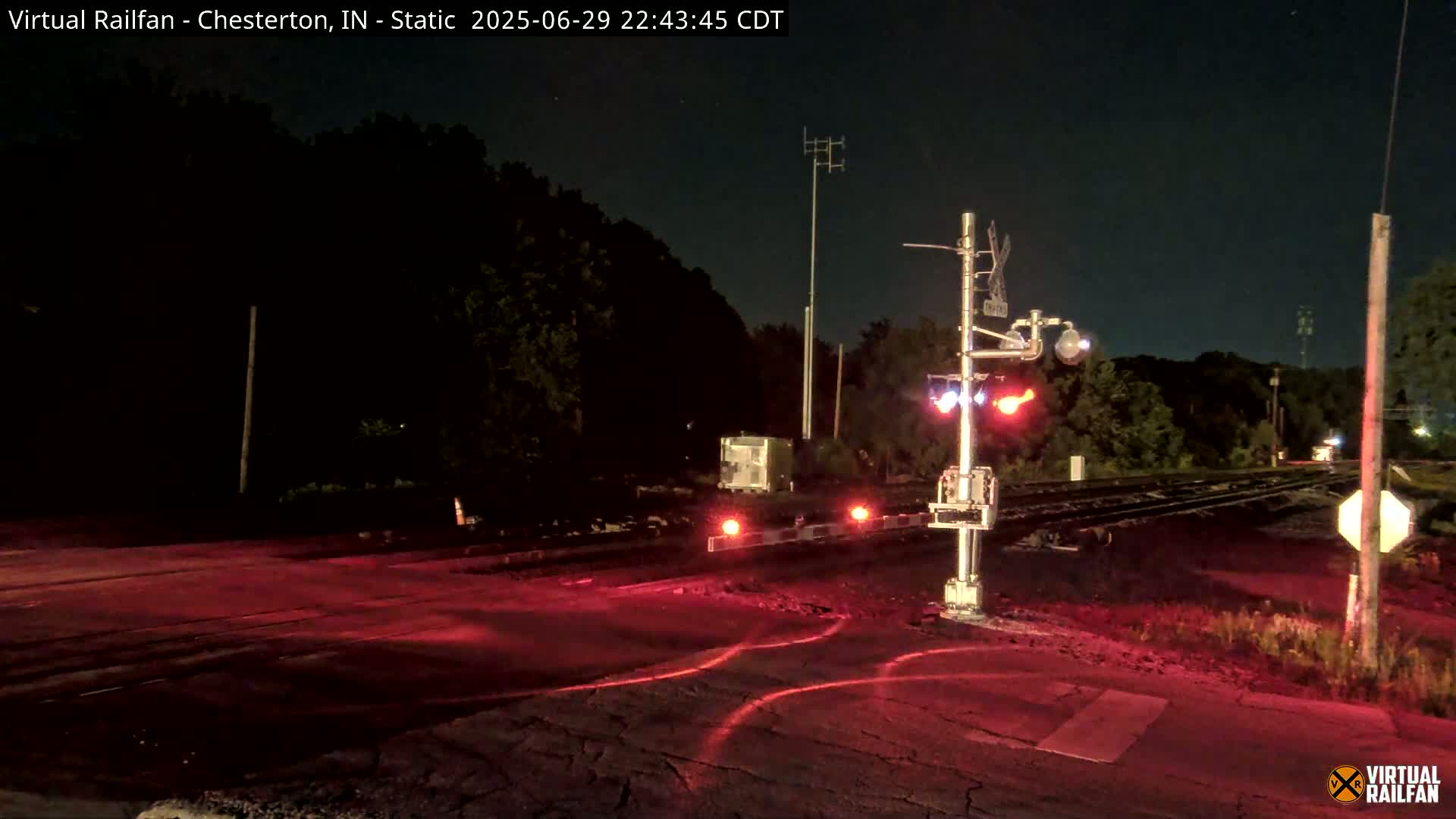 Chesterton Railroad Crossing Porter Junction Live Cam - Chesterton, Porter, Indiana, USA