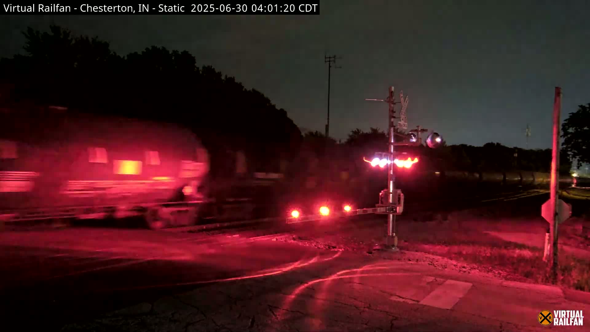 Chesterton Railroad Crossing Porter Junction Live Cam - Chesterton, Porter, Indiana, USA