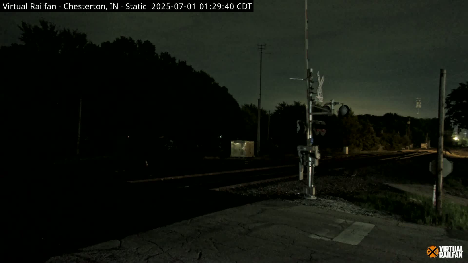 Chesterton Railroad Crossing Porter Junction Live Cam - Chesterton, Porter, Indiana, USA