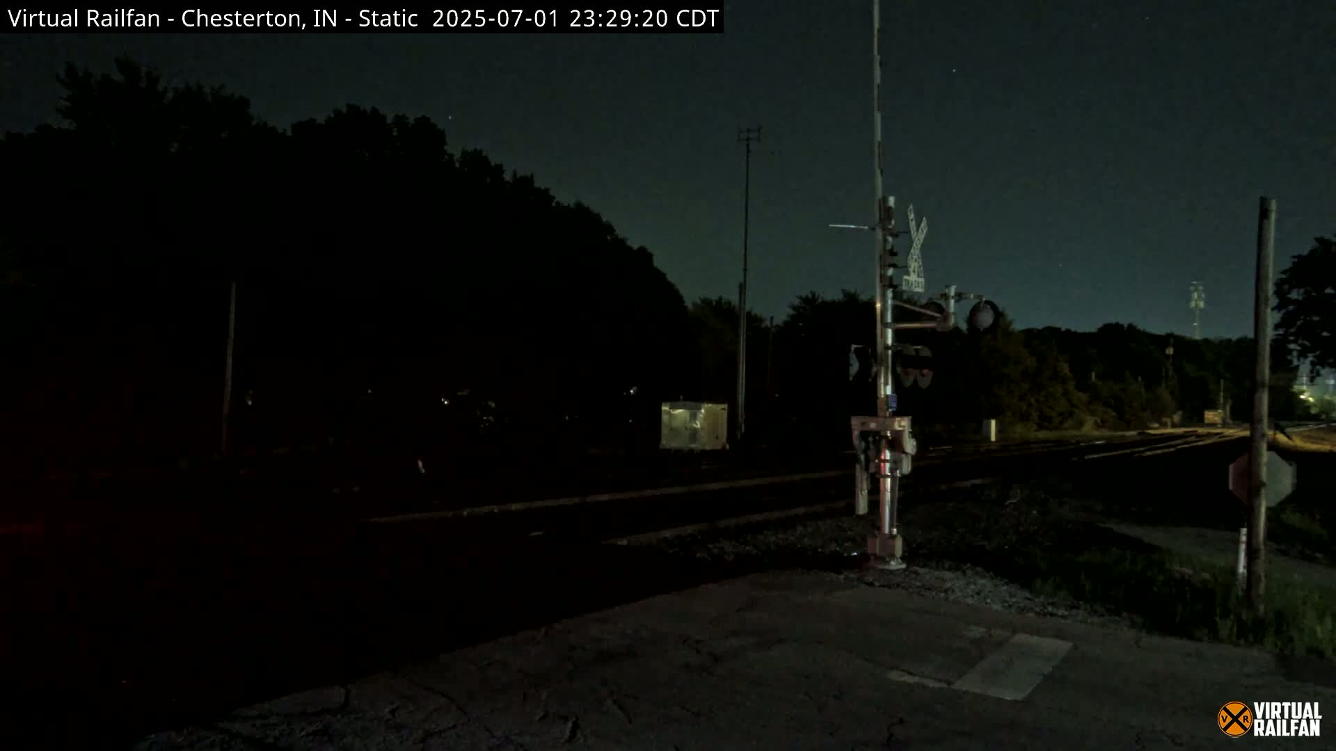 Chesterton Railroad Crossing Porter Junction Live Cam - Chesterton, Porter, Indiana, USA