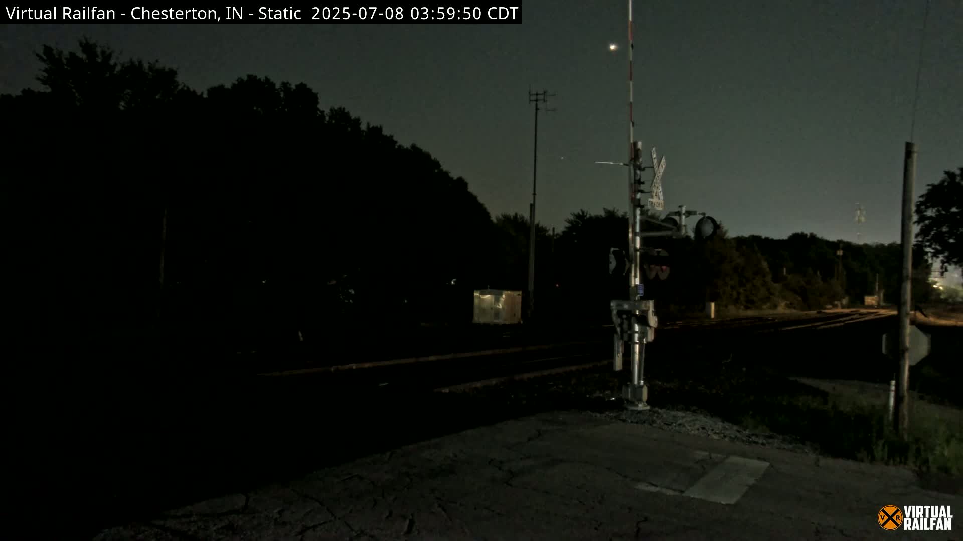 Chesterton Railroad Crossing Porter Junction Live Cam - Chesterton, Porter, Indiana, USA