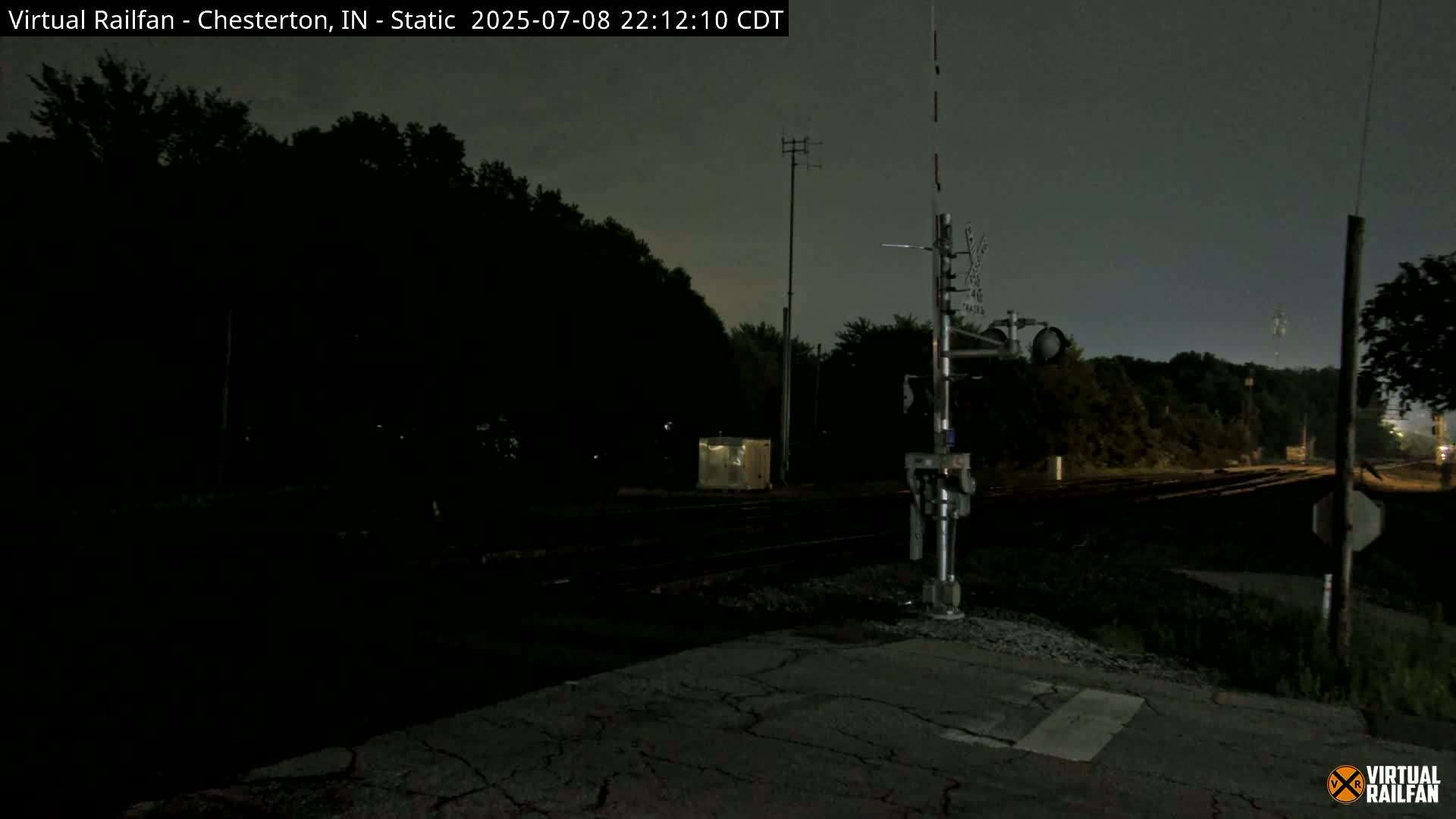 Chesterton Railroad Crossing Porter Junction Live Cam - Chesterton, Porter, Indiana, USA