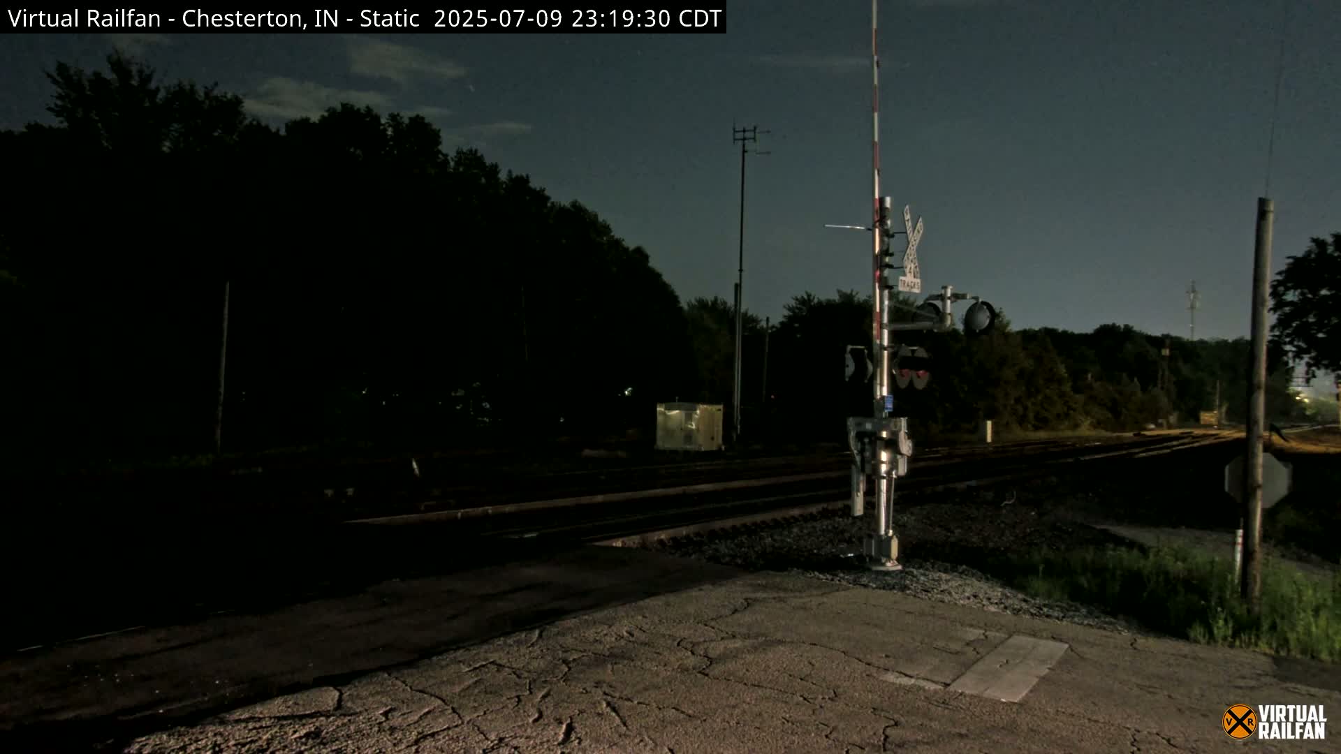 Chesterton Railroad Crossing Porter Junction Live Cam - Chesterton, Porter, Indiana, USA