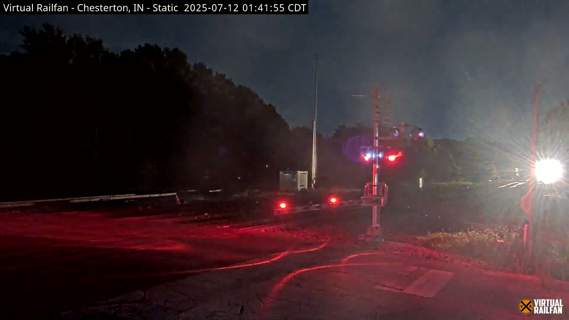 Chesterton Railroad Crossing Porter Junction Live Cam - Chesterton, Porter, Indiana, USA