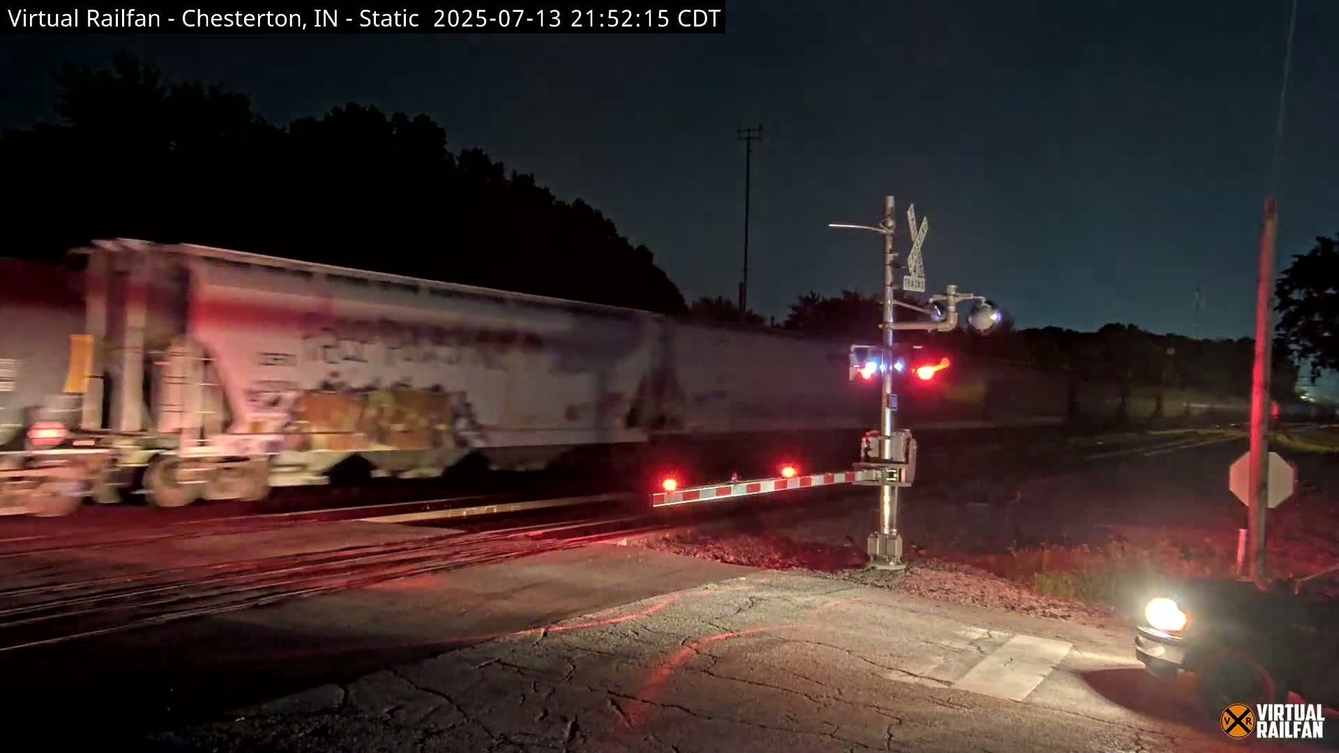 Chesterton Railroad Crossing Porter Junction Live Cam - Chesterton, Porter, Indiana, USA