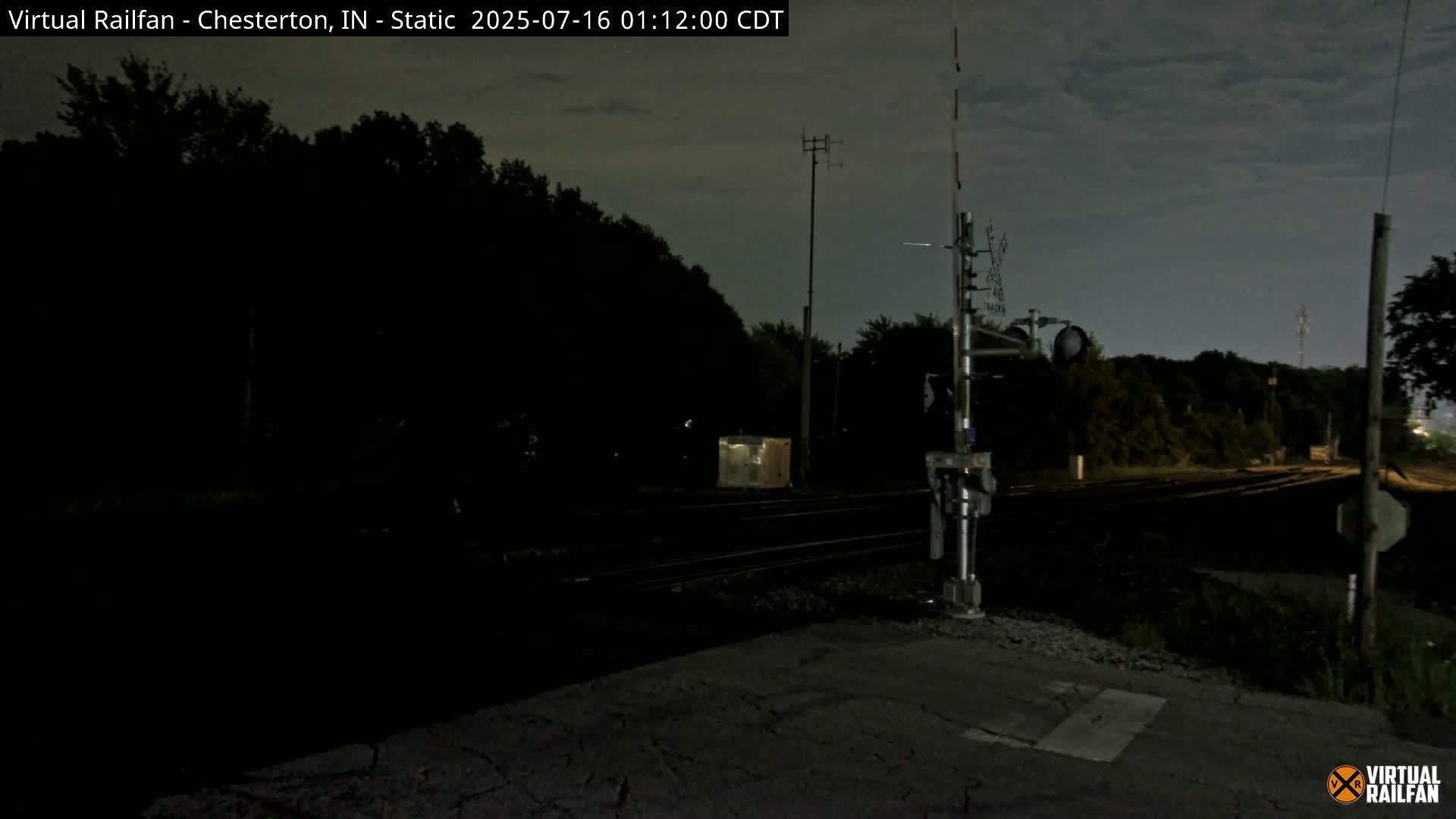 Chesterton Railroad Crossing Porter Junction Live Cam - Chesterton, Porter, Indiana, USA