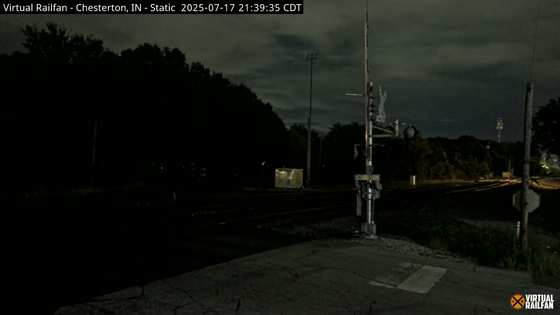Chesterton Railroad Crossing Porter Junction Live Cam - Chesterton, Porter, Indiana, USA