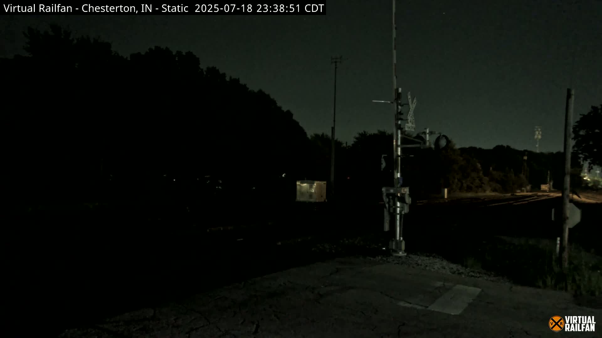 Chesterton Railroad Crossing Porter Junction Live Cam - Chesterton, Porter, Indiana, USA