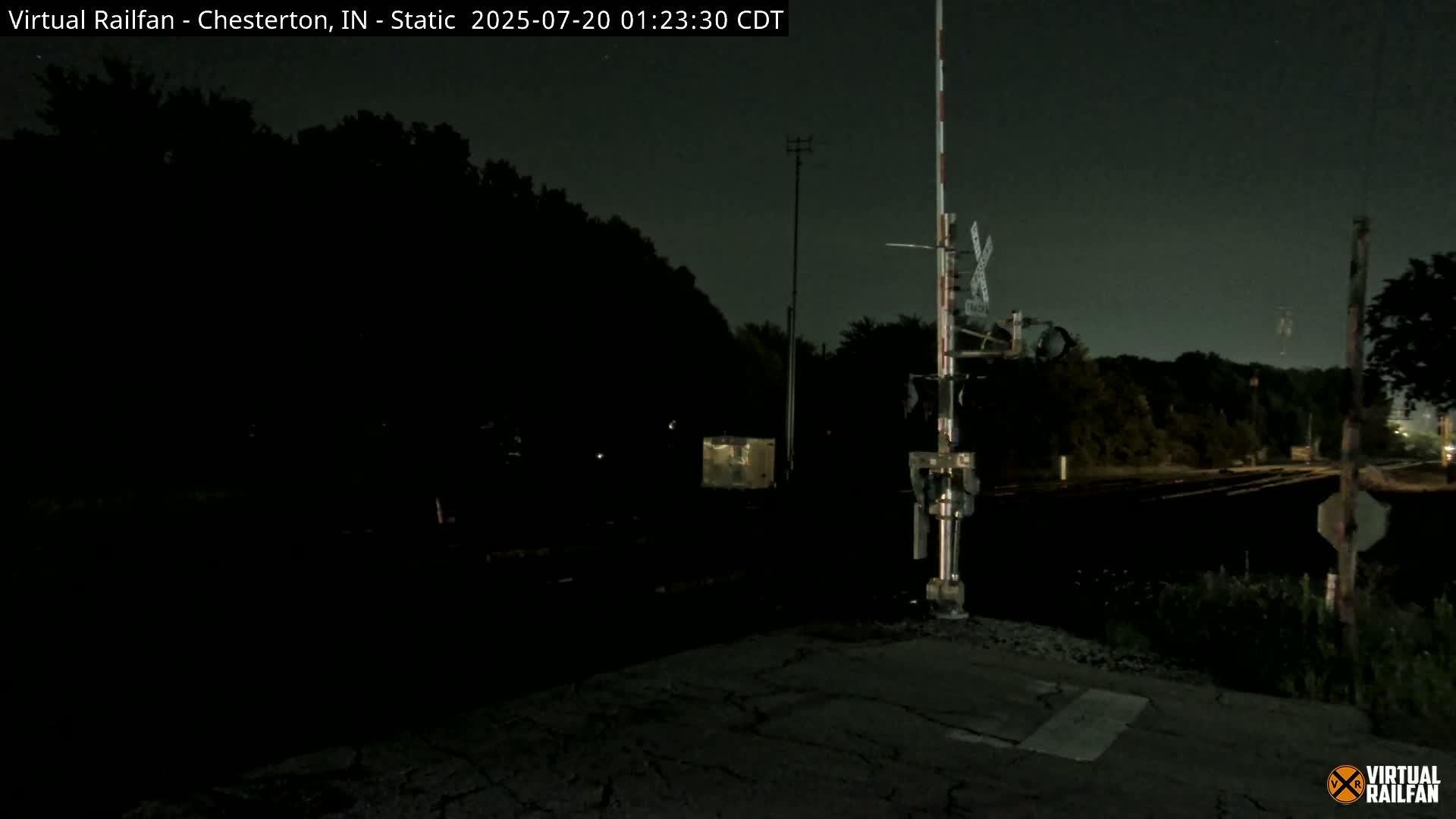 Chesterton Railroad Crossing Porter Junction Live Cam - Chesterton, Porter, Indiana, USA