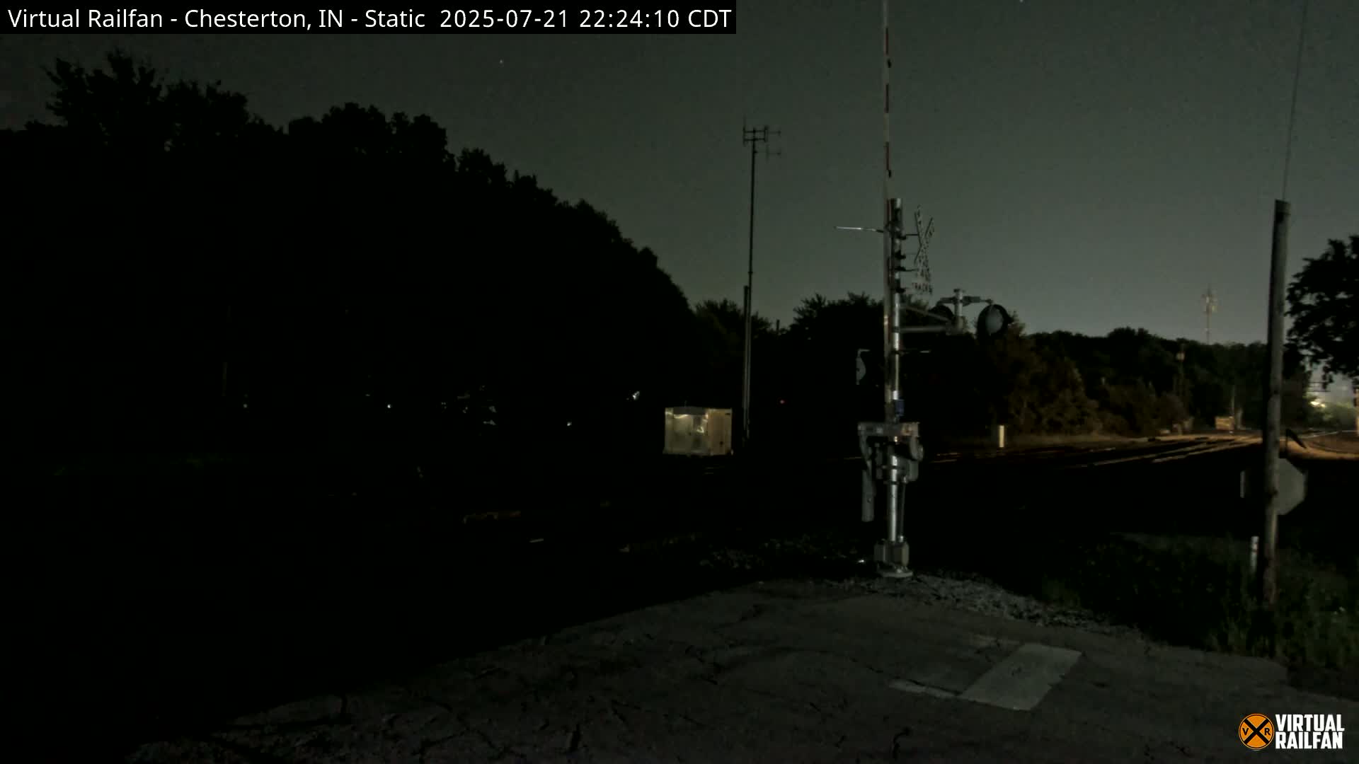 Chesterton Railroad Crossing Porter Junction Live Cam - Chesterton, Porter, Indiana, USA