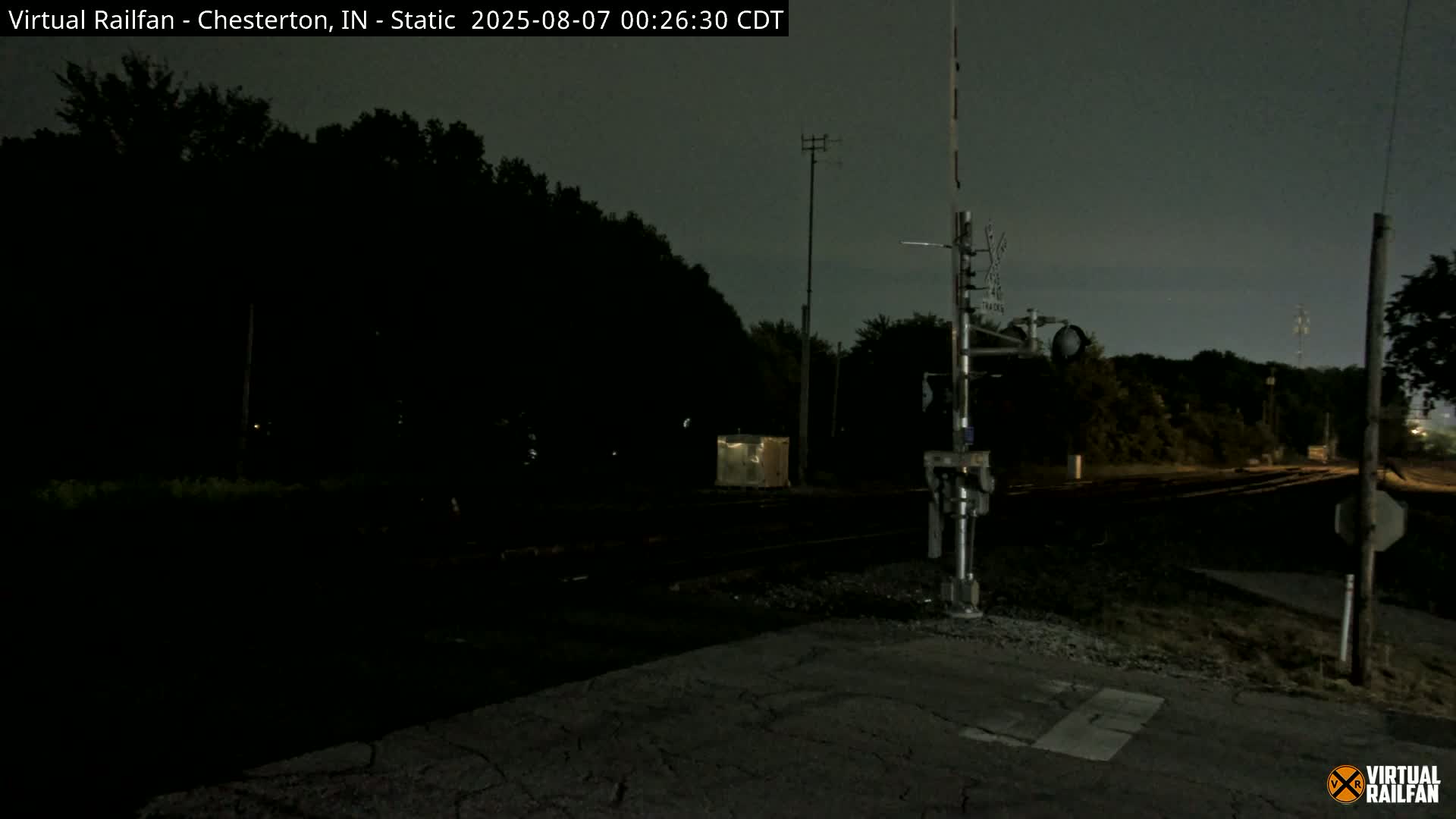 Chesterton Railroad Crossing Porter Junction Live Cam - Chesterton, Porter, Indiana, USA