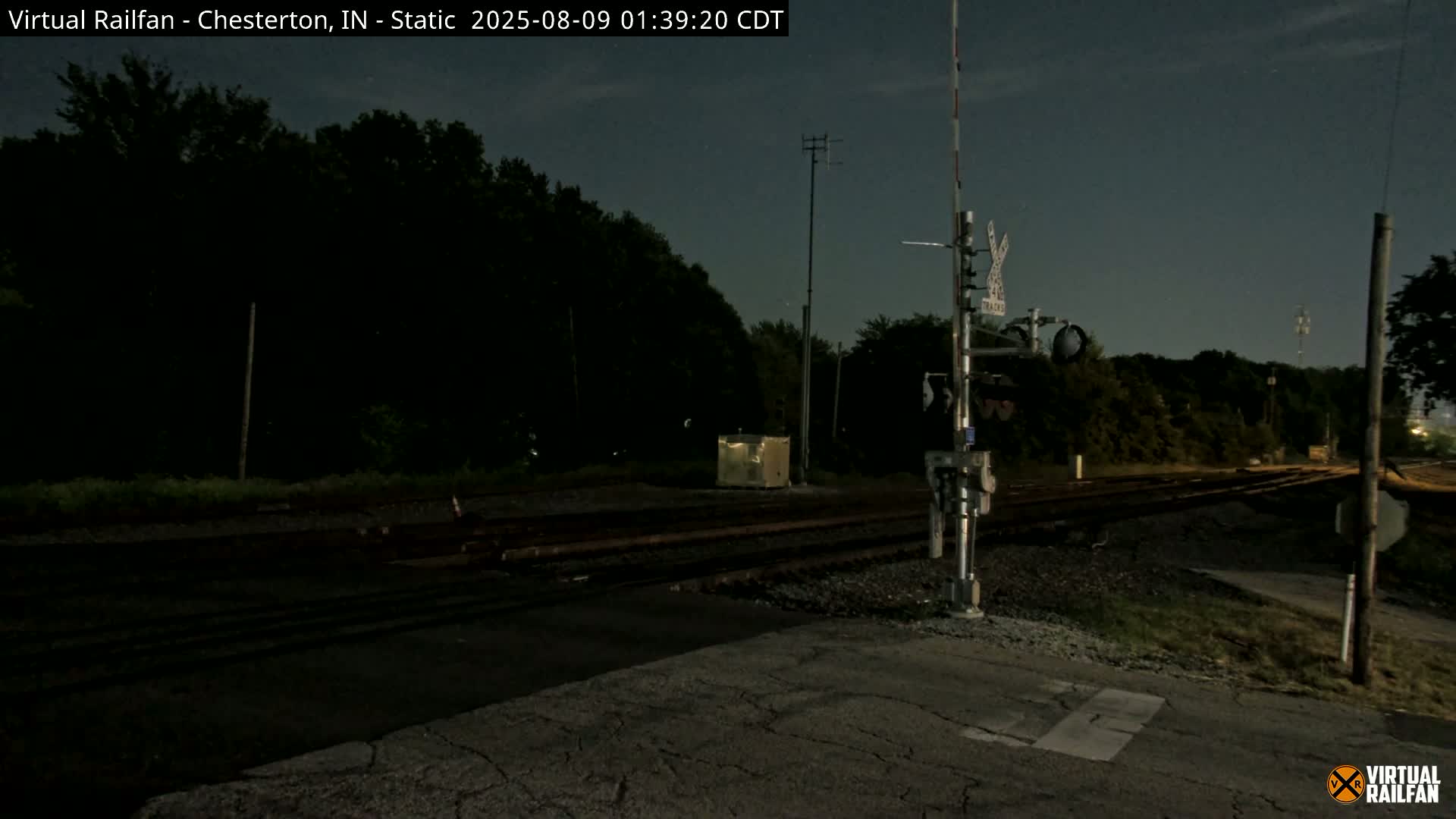 Chesterton Railroad Crossing Porter Junction Live Cam - Chesterton, Porter, Indiana, USA