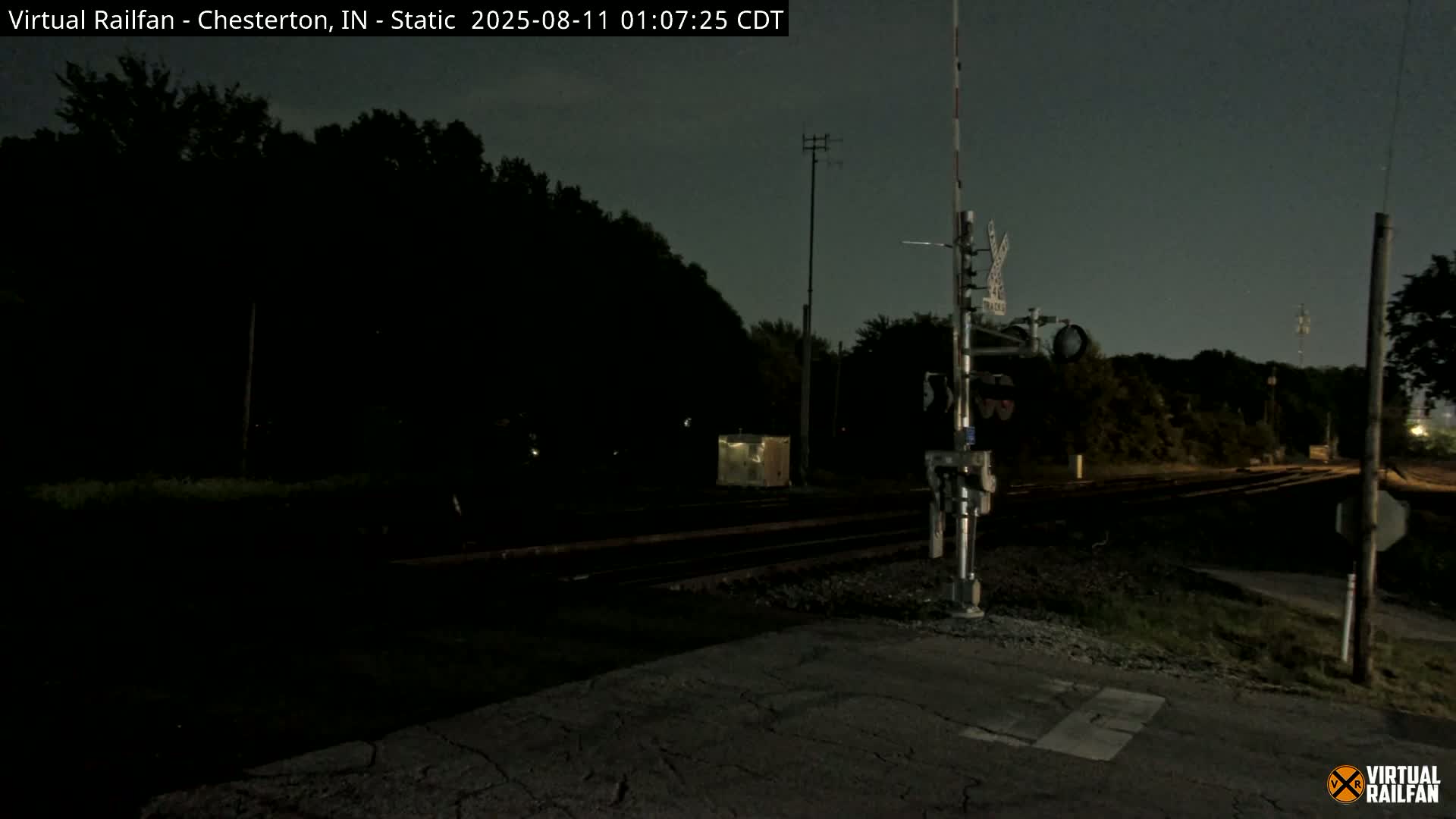 Chesterton Railroad Crossing Porter Junction Live Cam - Chesterton, Porter, Indiana, USA