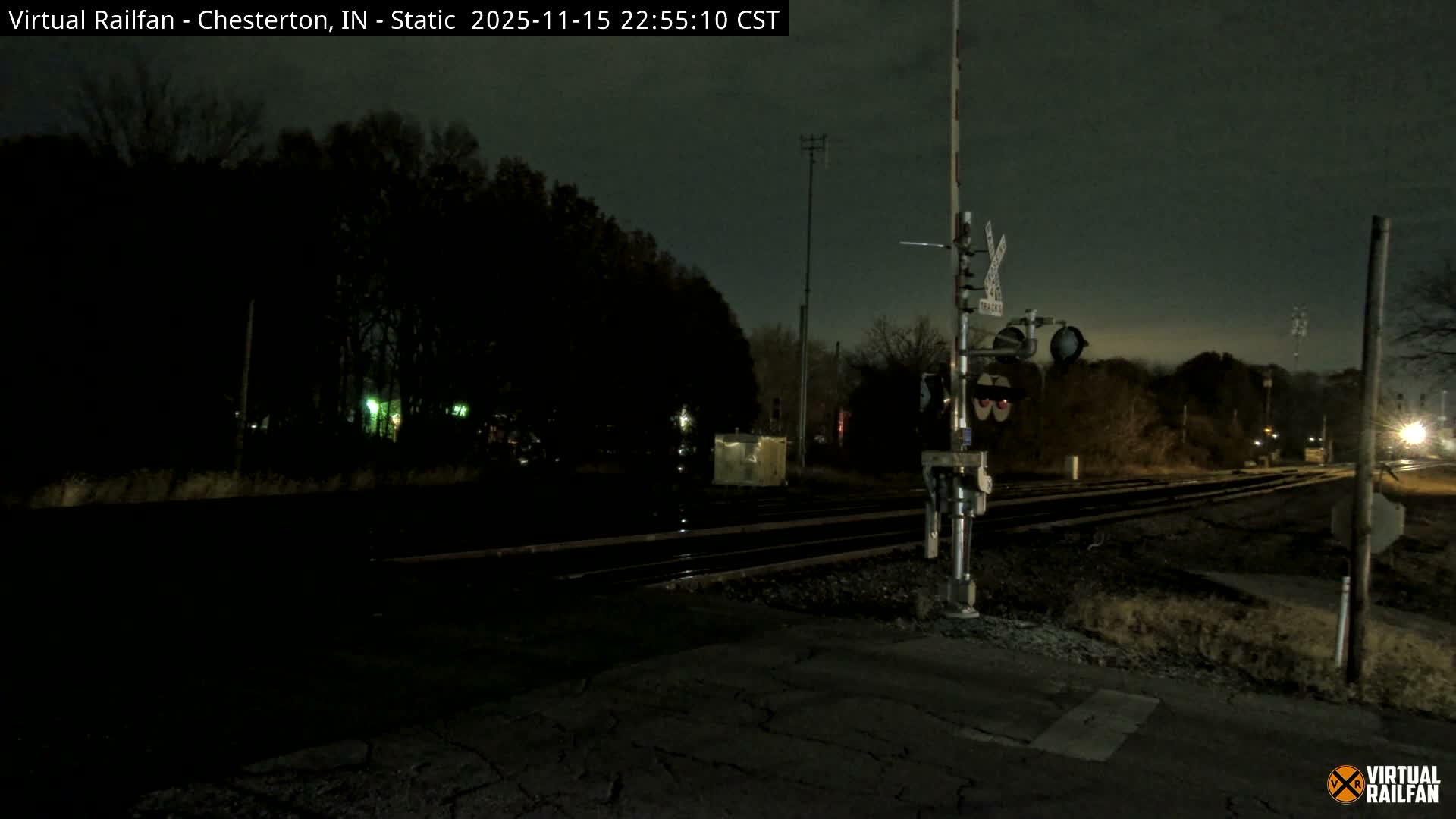 Chesterton Railroad Crossing Porter Junction Live Cam - Chesterton, Porter, Indiana, USA