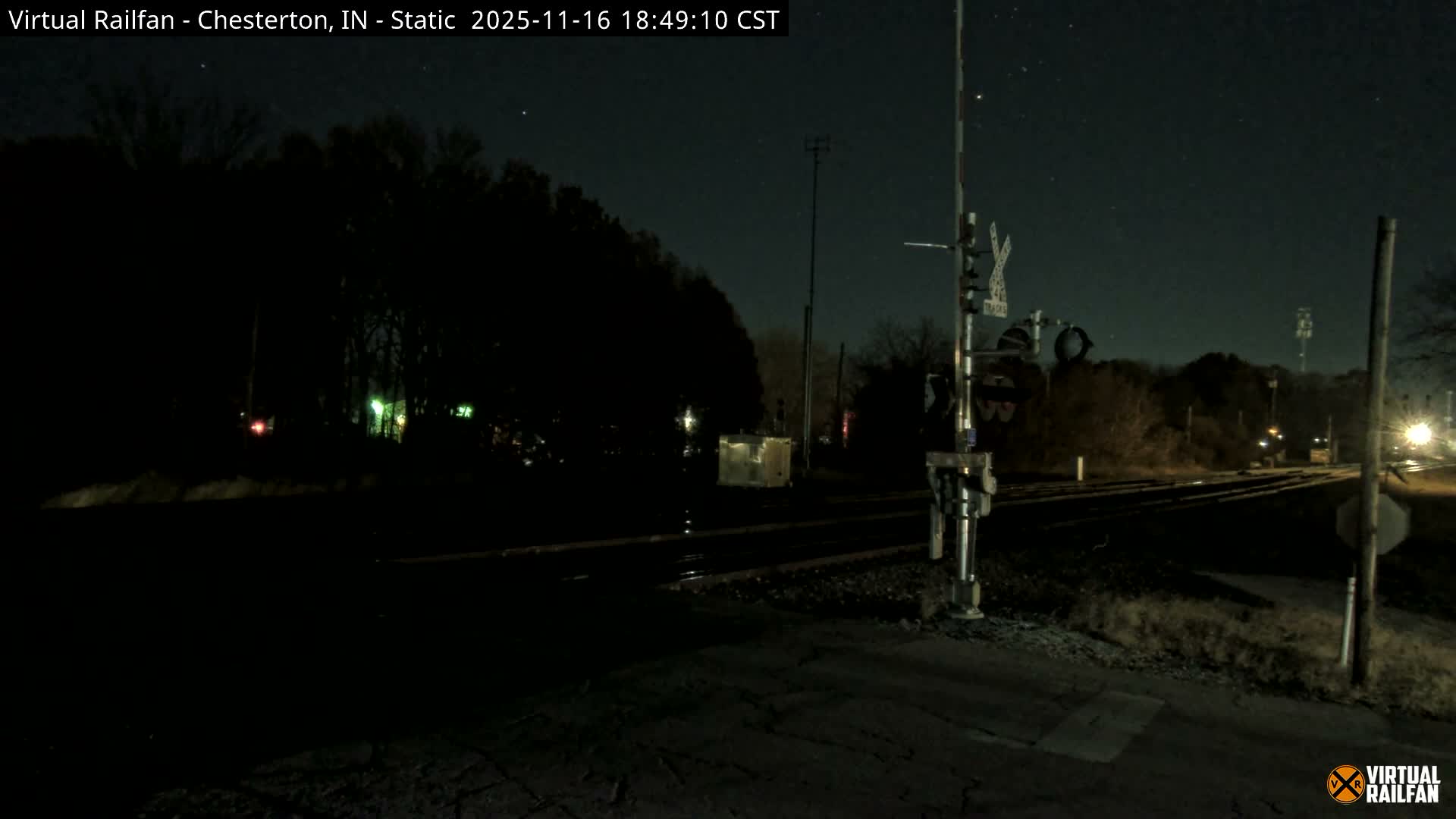 Chesterton Railroad Crossing Porter Junction Live Cam - Chesterton, Porter, Indiana, USA