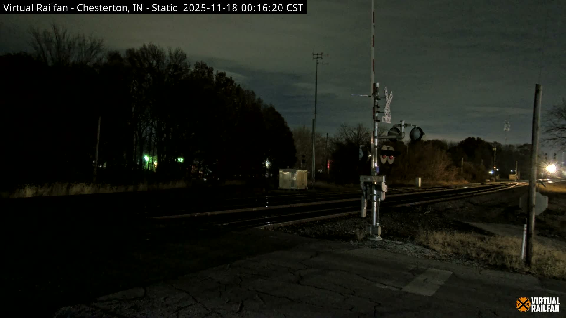 Chesterton Railroad Crossing Porter Junction Live Cam - Chesterton, Porter, Indiana, USA