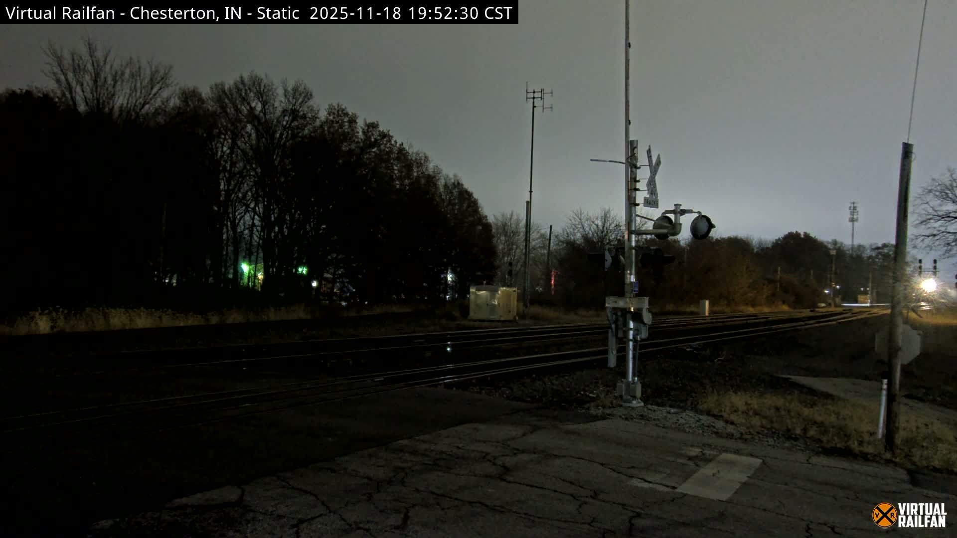 Chesterton Railroad Crossing Porter Junction Live Cam - Chesterton, Porter, Indiana, USA