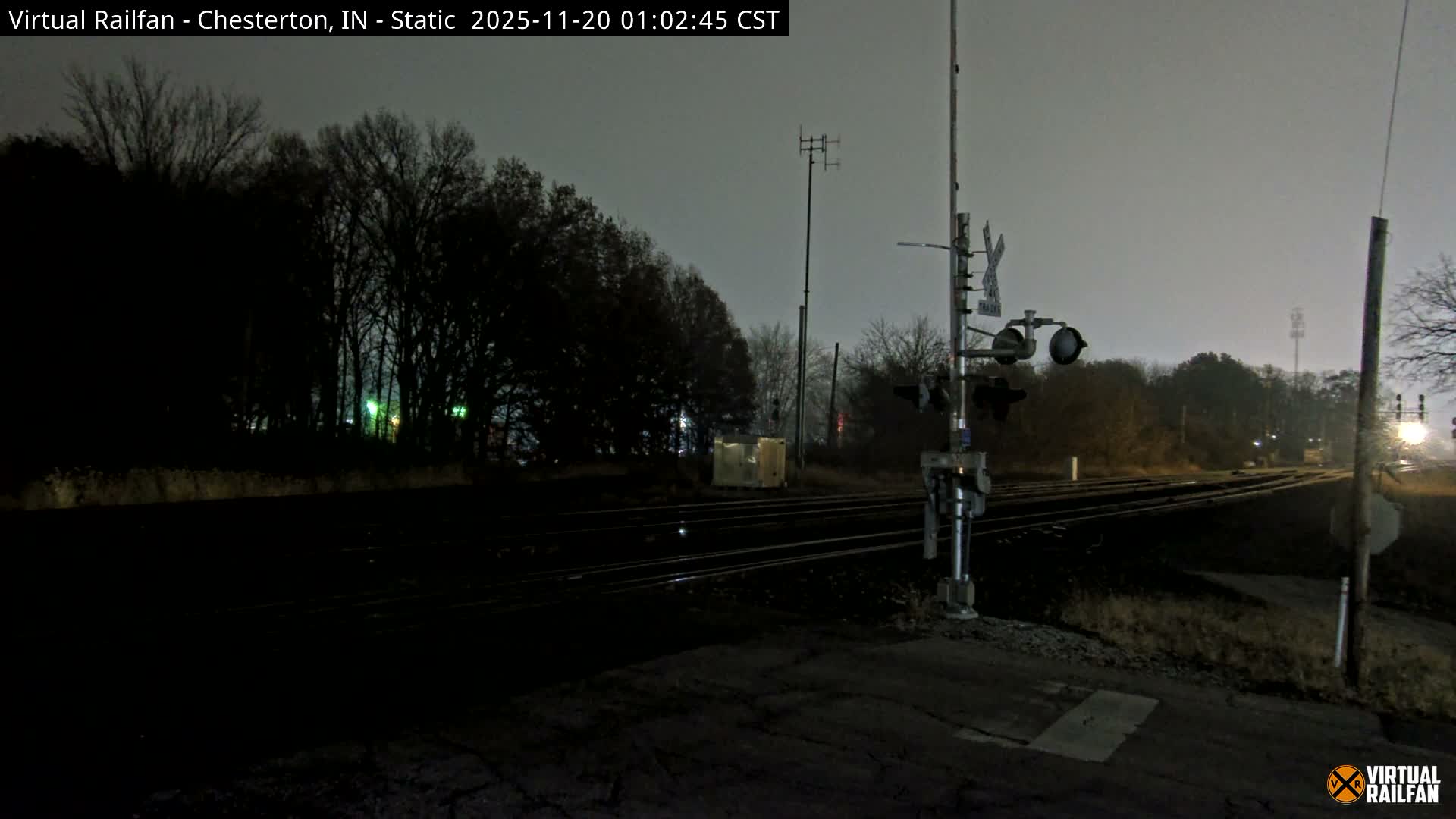 Chesterton Railroad Crossing Porter Junction Live Cam - Chesterton, Porter, Indiana, USA