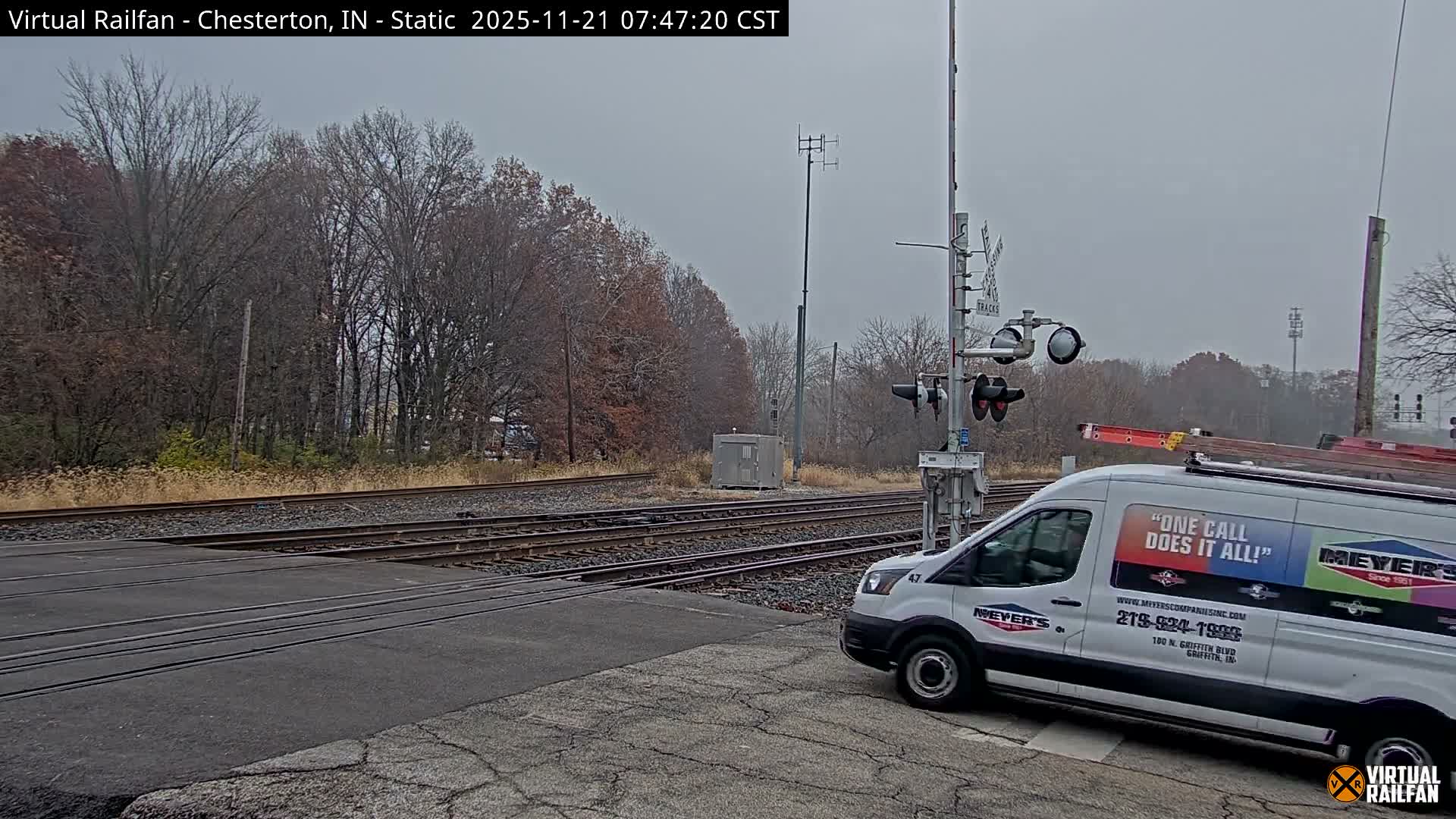 Chesterton Railroad Crossing Porter Junction Live Cam - Chesterton, Porter, Indiana, USA