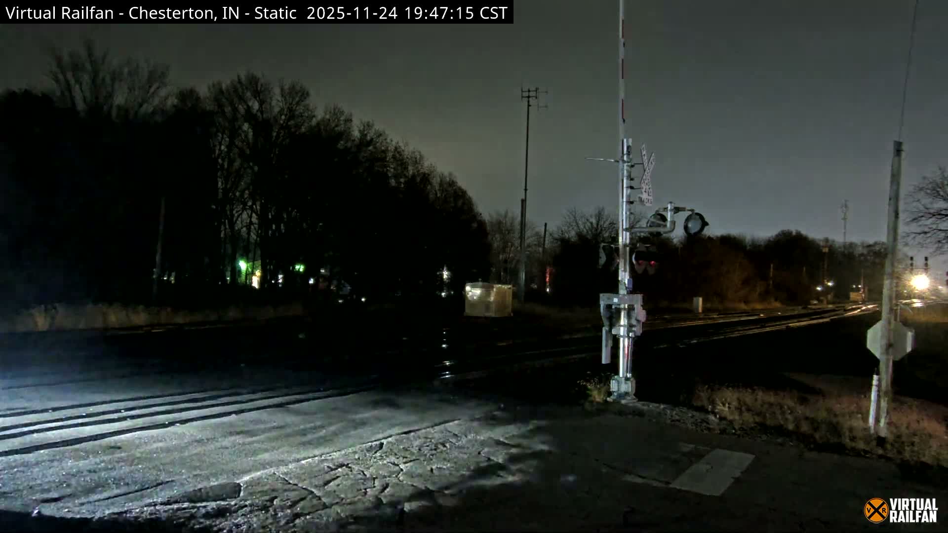 Chesterton Railroad Crossing Porter Junction Live Cam - Chesterton, Porter, Indiana, USA