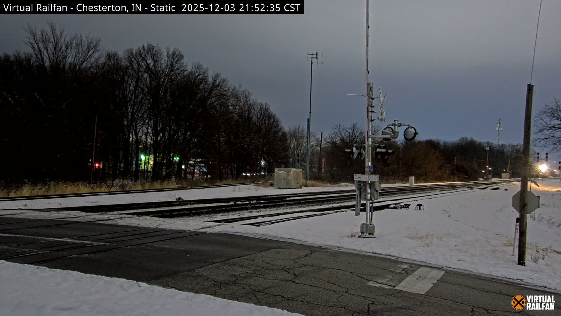 Chesterton Railroad Crossing Porter Junction Live Cam - Chesterton, Porter, Indiana, USA