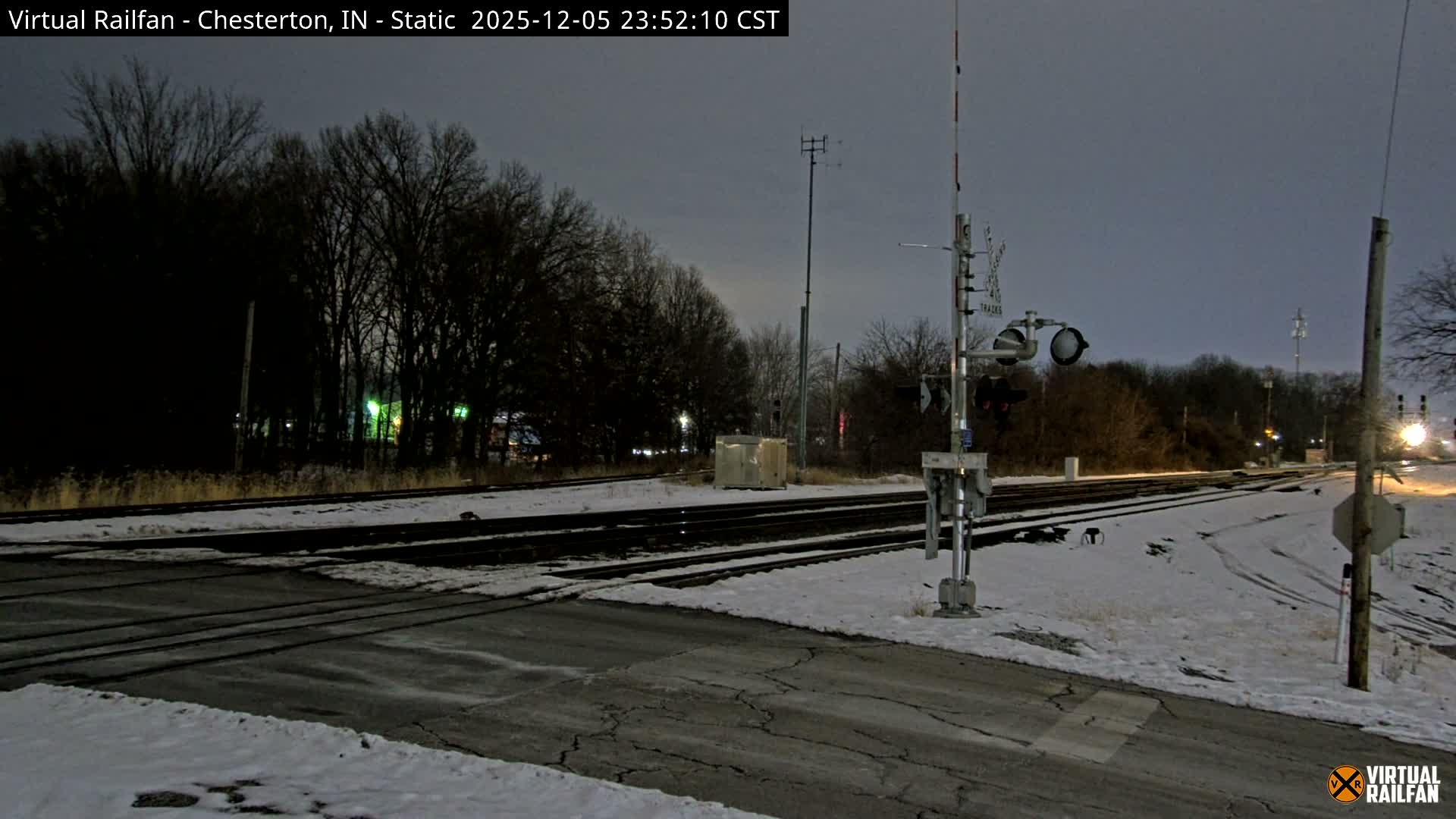 Chesterton Railroad Crossing Porter Junction Live Cam - Chesterton, Porter, Indiana, USA