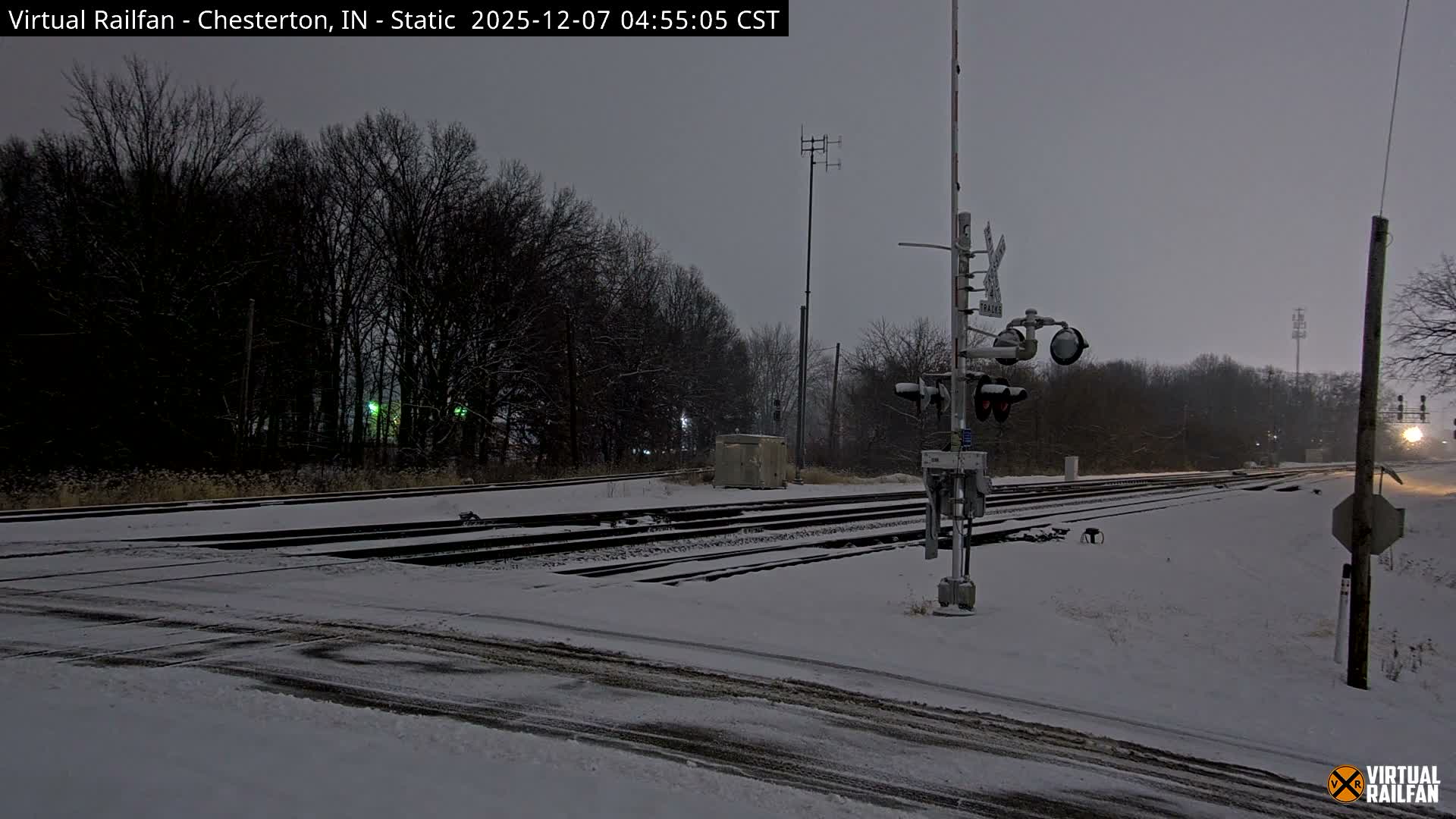 Chesterton Railroad Crossing Porter Junction Live Cam - Chesterton, Porter, Indiana, USA