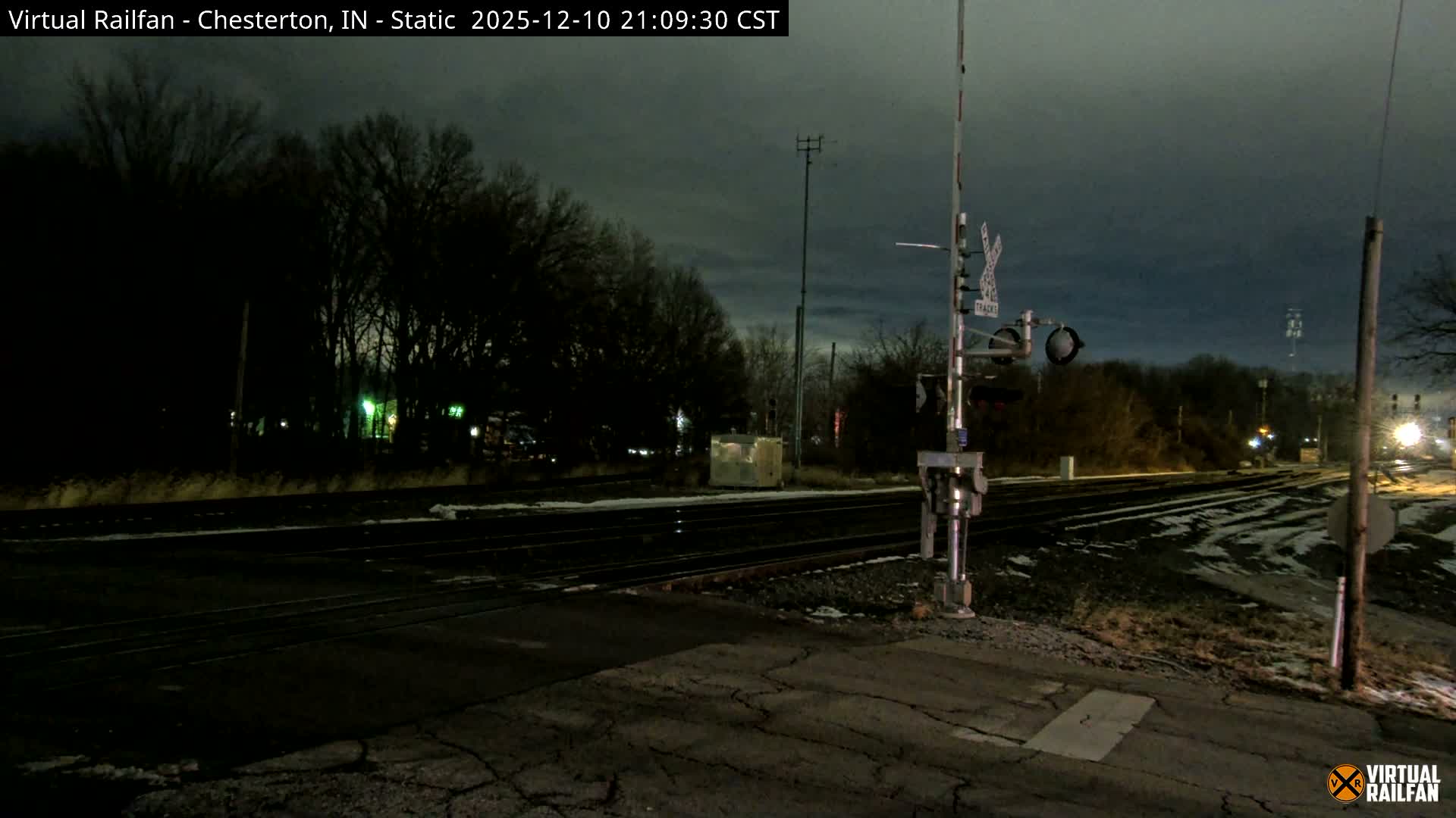 Chesterton Railroad Crossing Porter Junction Live Cam - Chesterton, Porter, Indiana, USA