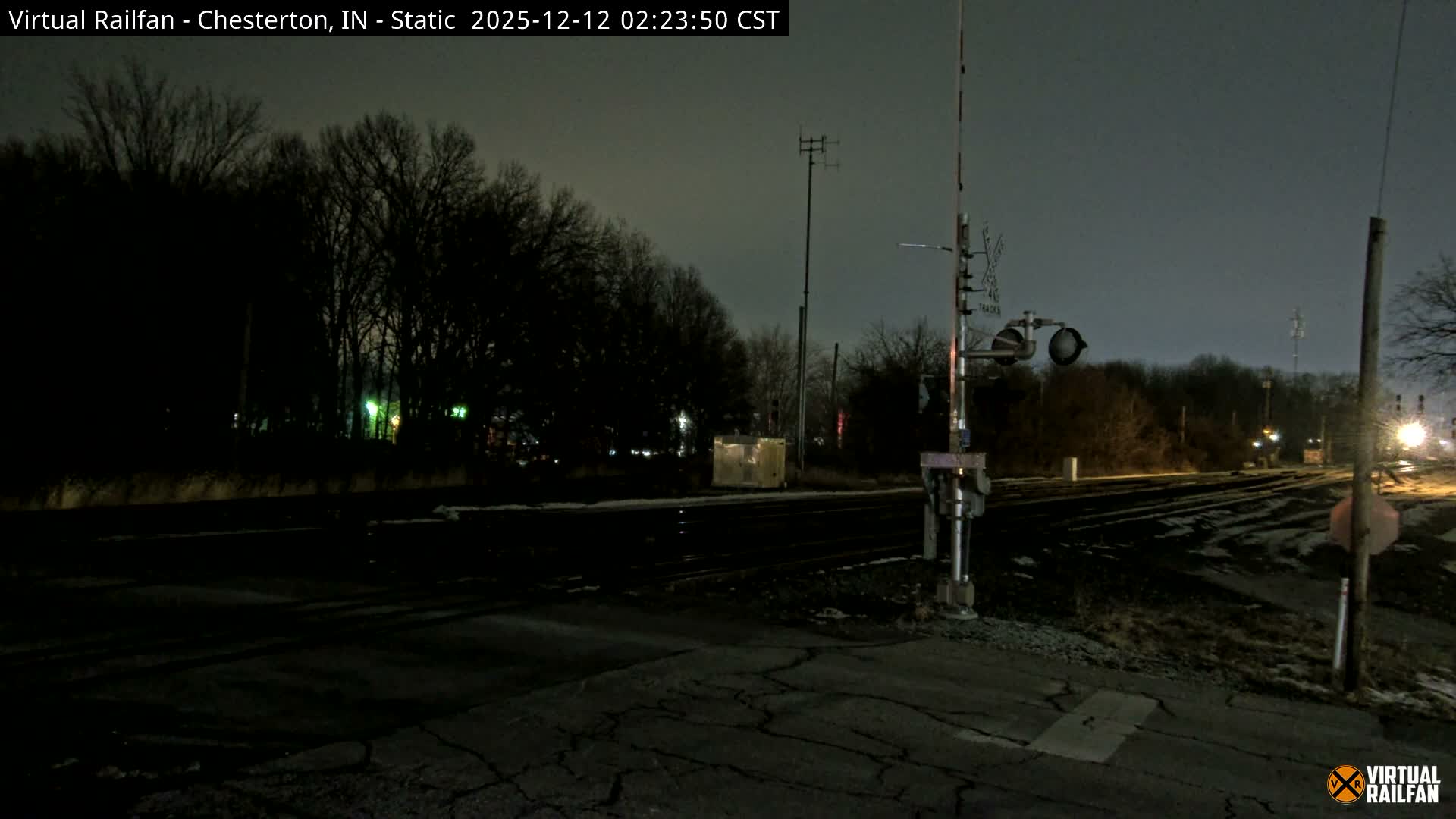 Chesterton Railroad Crossing Porter Junction Live Cam - Chesterton, Porter, Indiana, USA