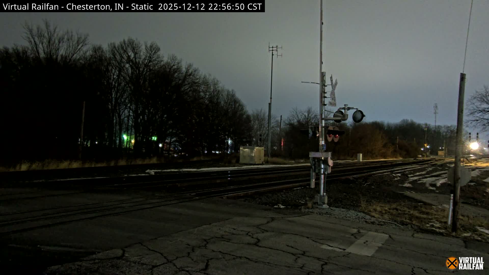 Chesterton Railroad Crossing Porter Junction Live Cam - Chesterton, Porter, Indiana, USA