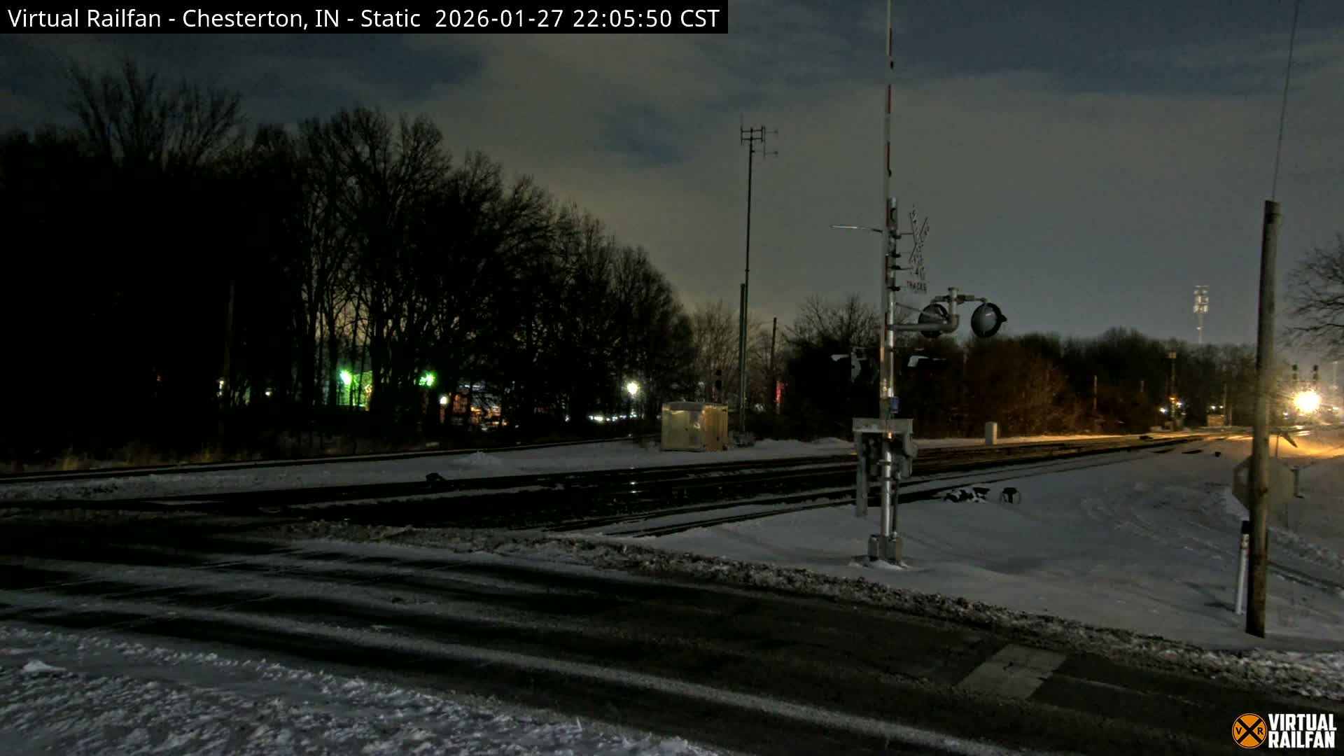 Chesterton Railroad Crossing Porter Junction Live Cam - Chesterton, Porter, Indiana, USA
