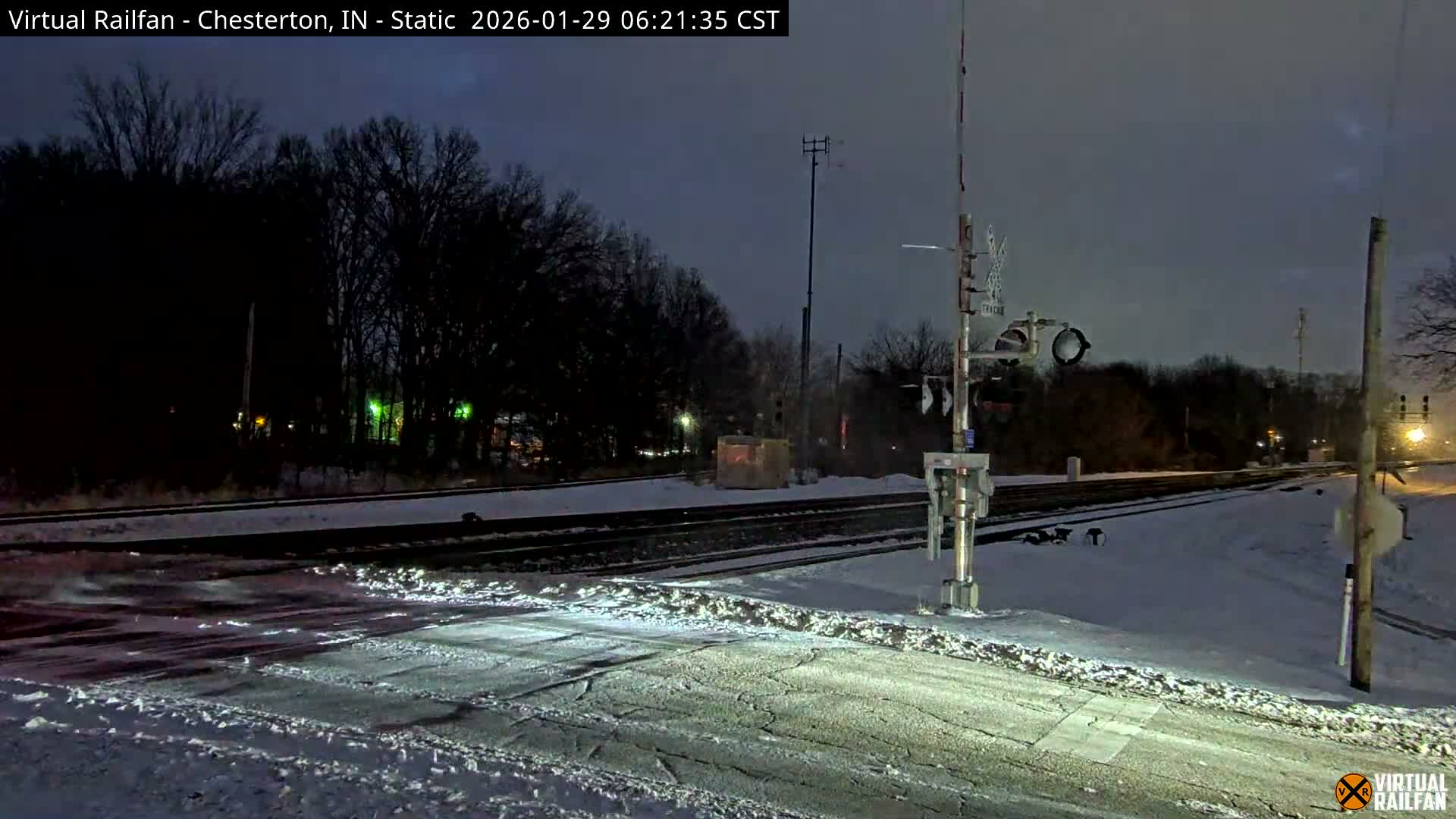 Chesterton Railroad Crossing Porter Junction Live Cam - Chesterton, Porter, Indiana, USA