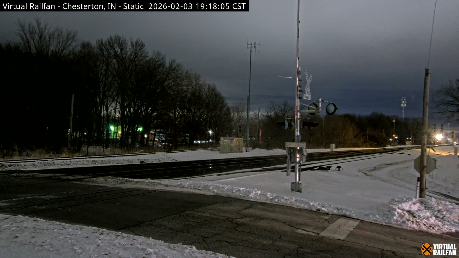 Chesterton Railroad Crossing Porter Junction Live Cam - Chesterton, Porter, Indiana, USA