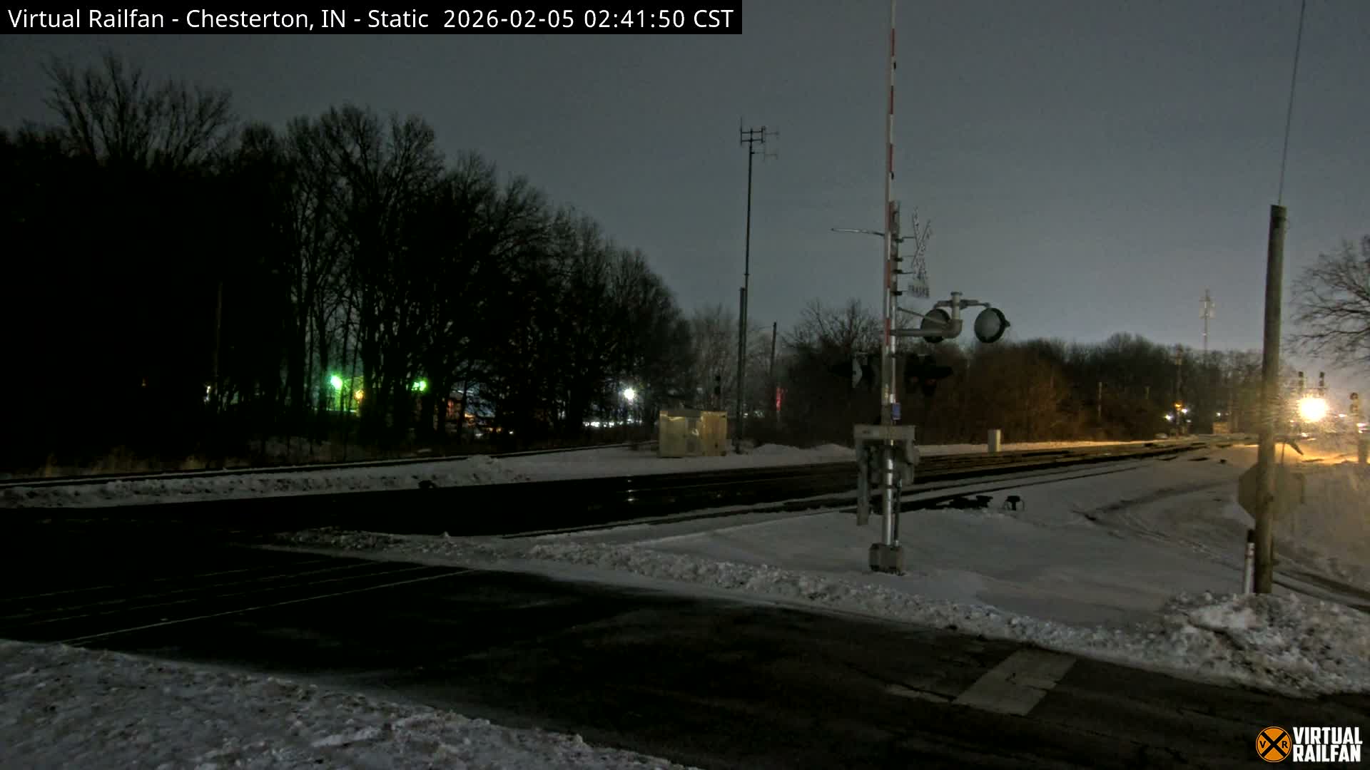 Chesterton Railroad Crossing Porter Junction Live Cam - Chesterton, Porter, Indiana, USA