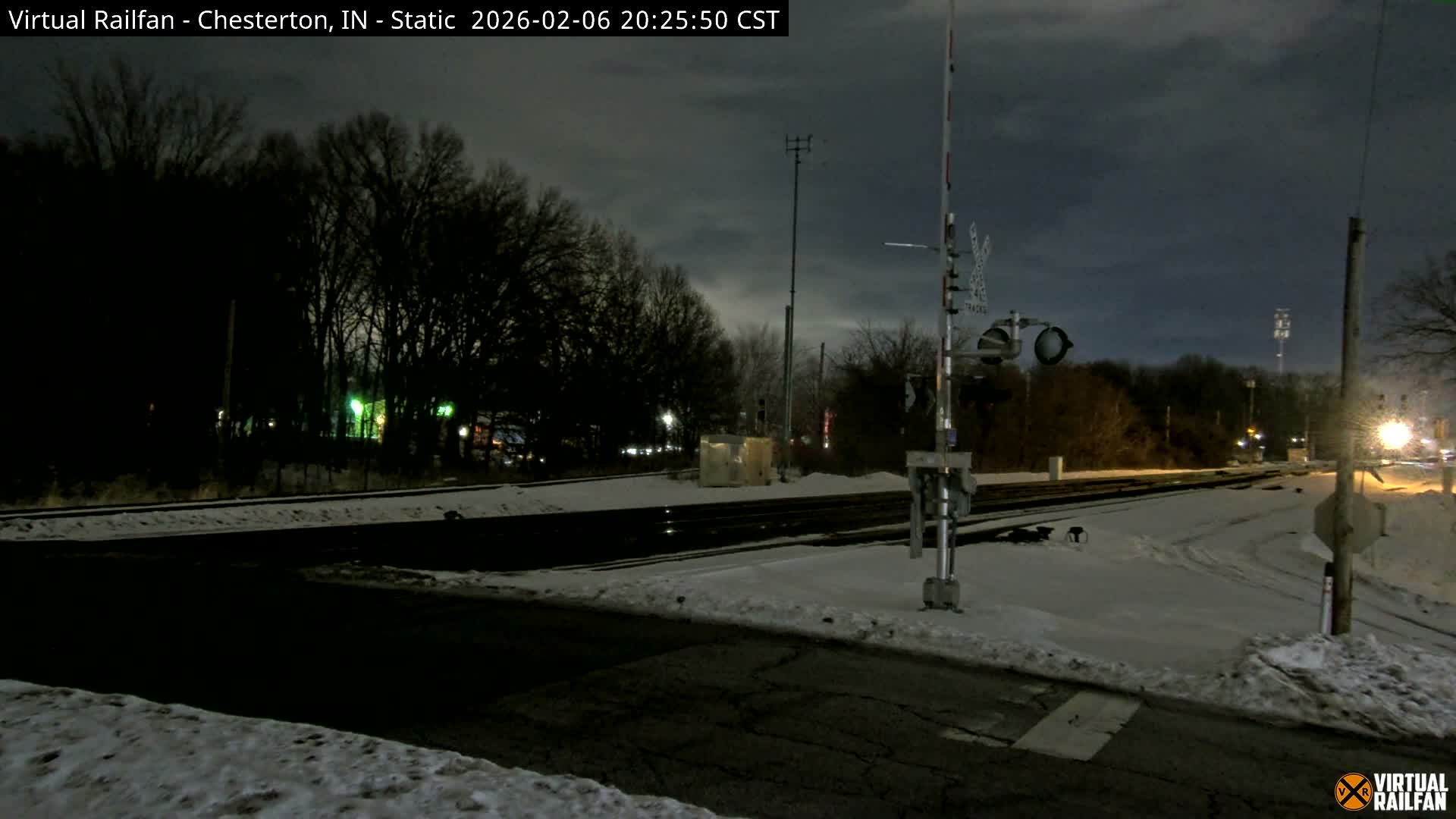 Chesterton Railroad Crossing Porter Junction Live Cam - Chesterton, Porter, Indiana, USA